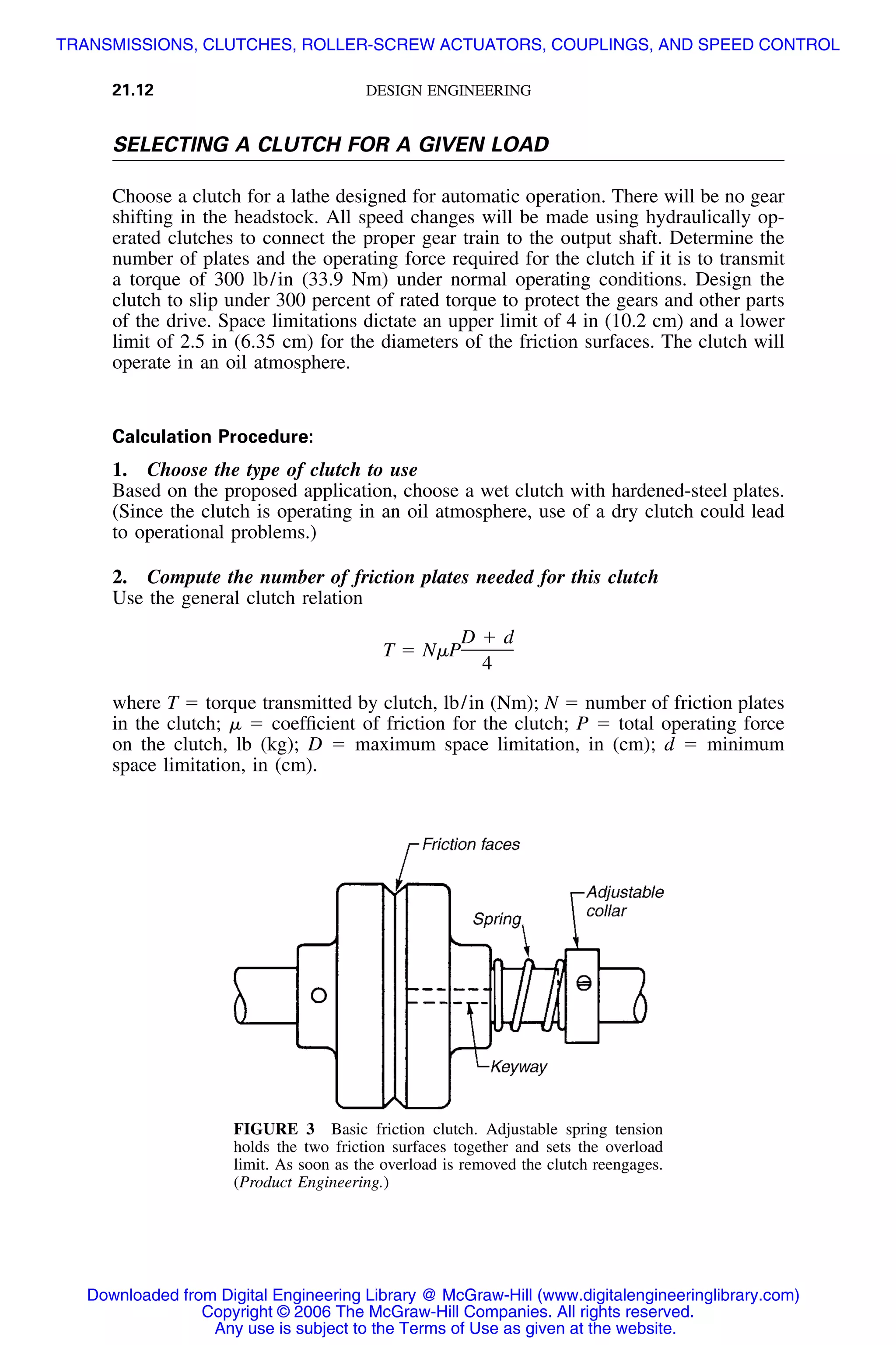 Handbook of mechanical engineering calculations