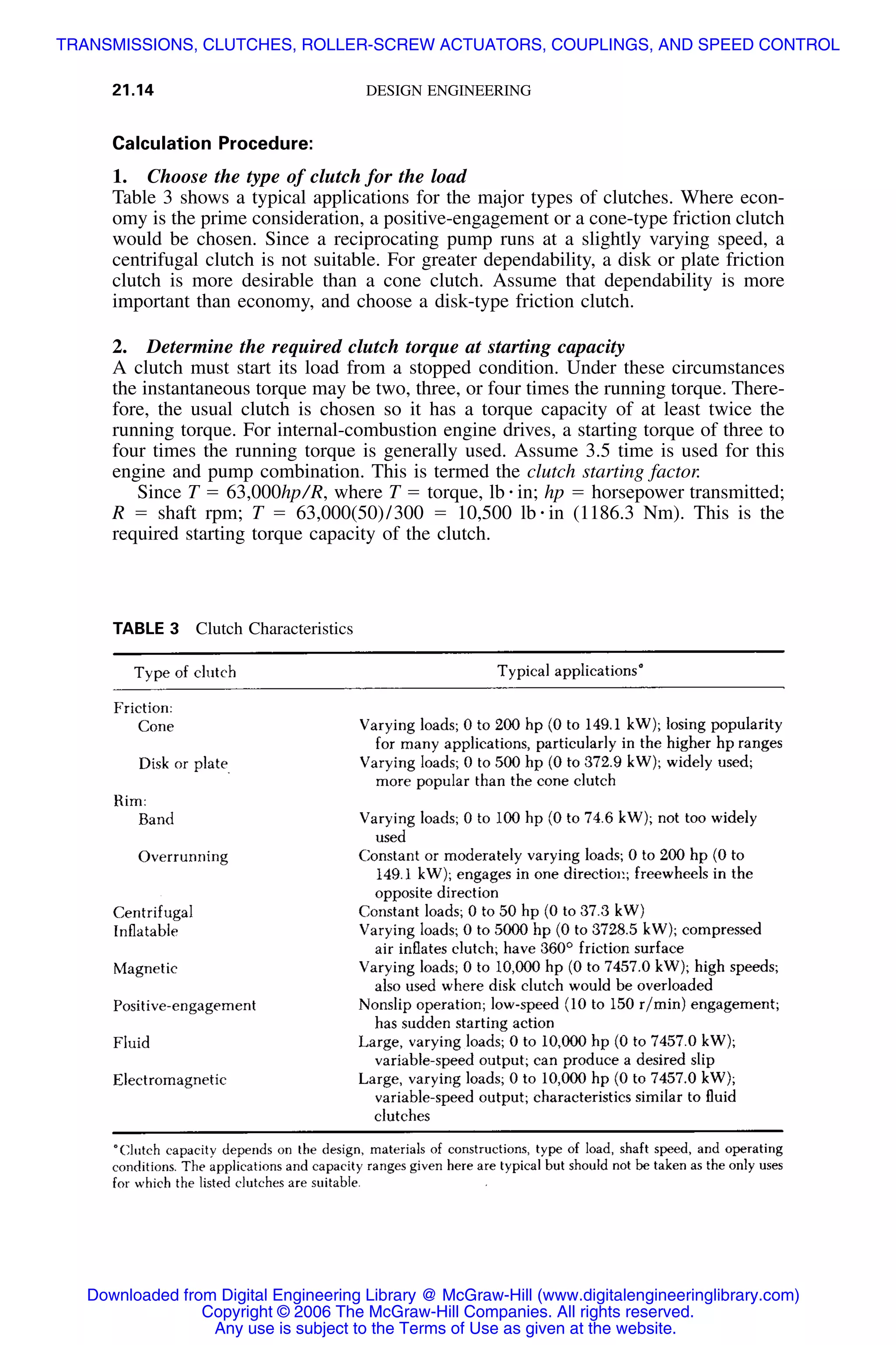 Handbook of mechanical engineering calculations
