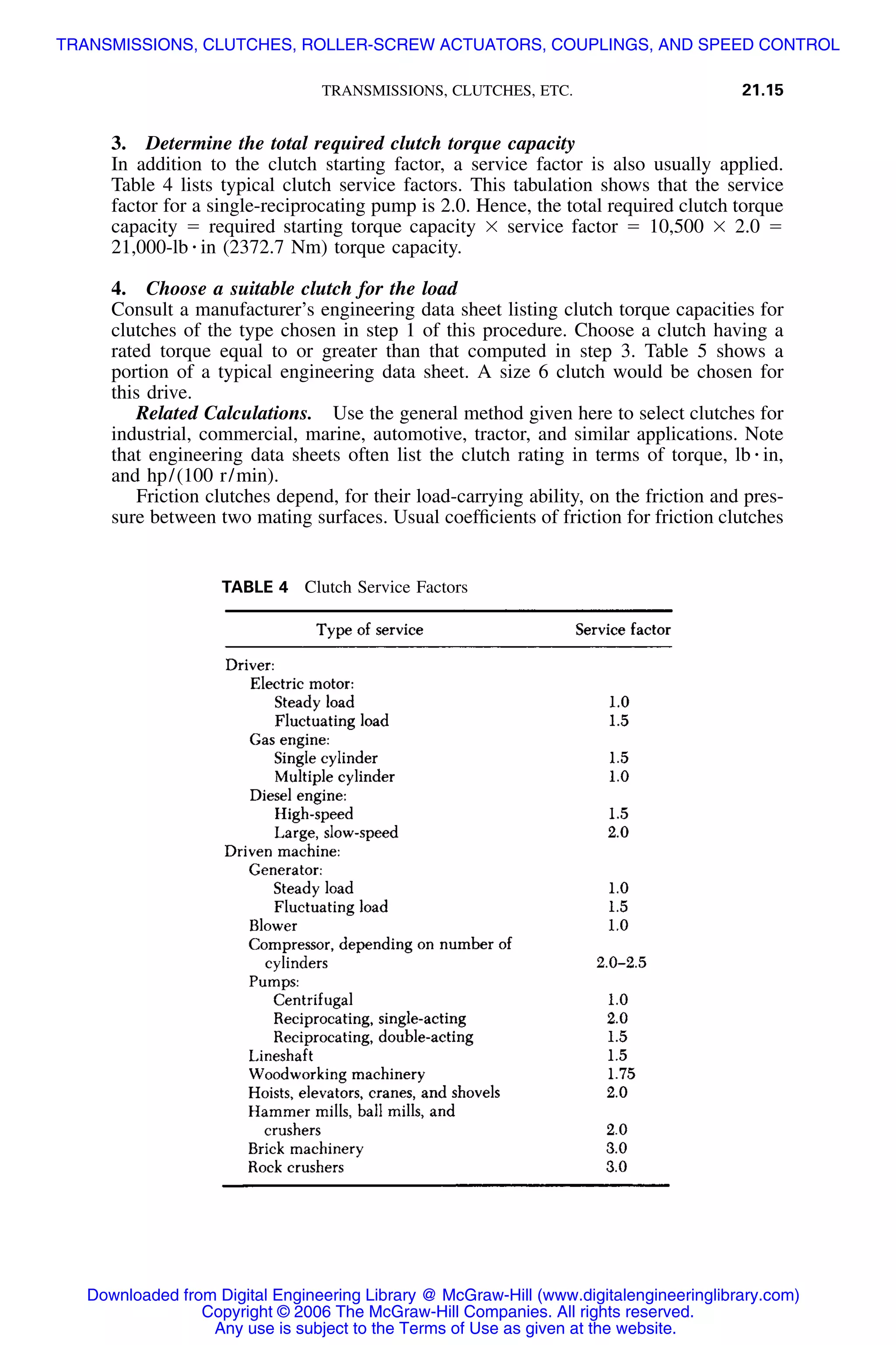 Handbook of mechanical engineering calculations