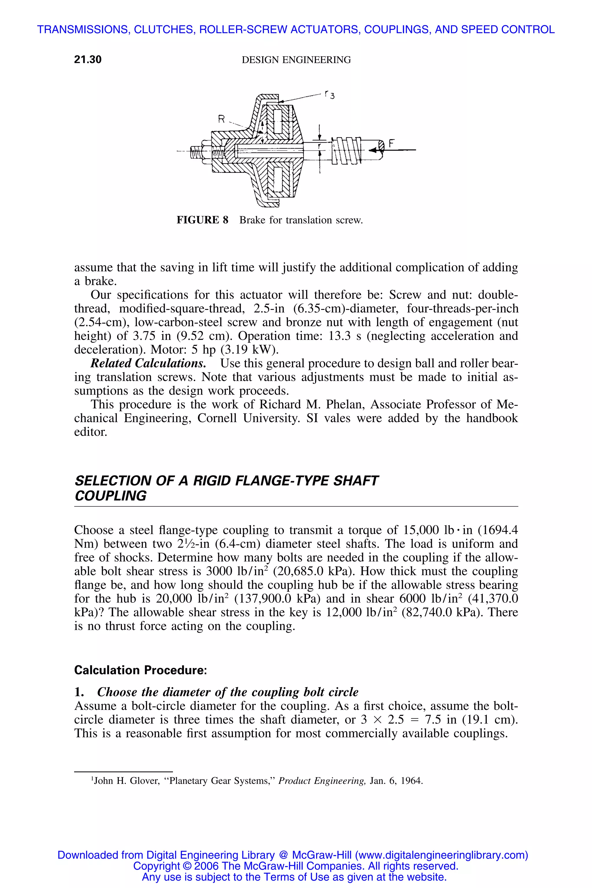 Handbook of mechanical engineering calculations