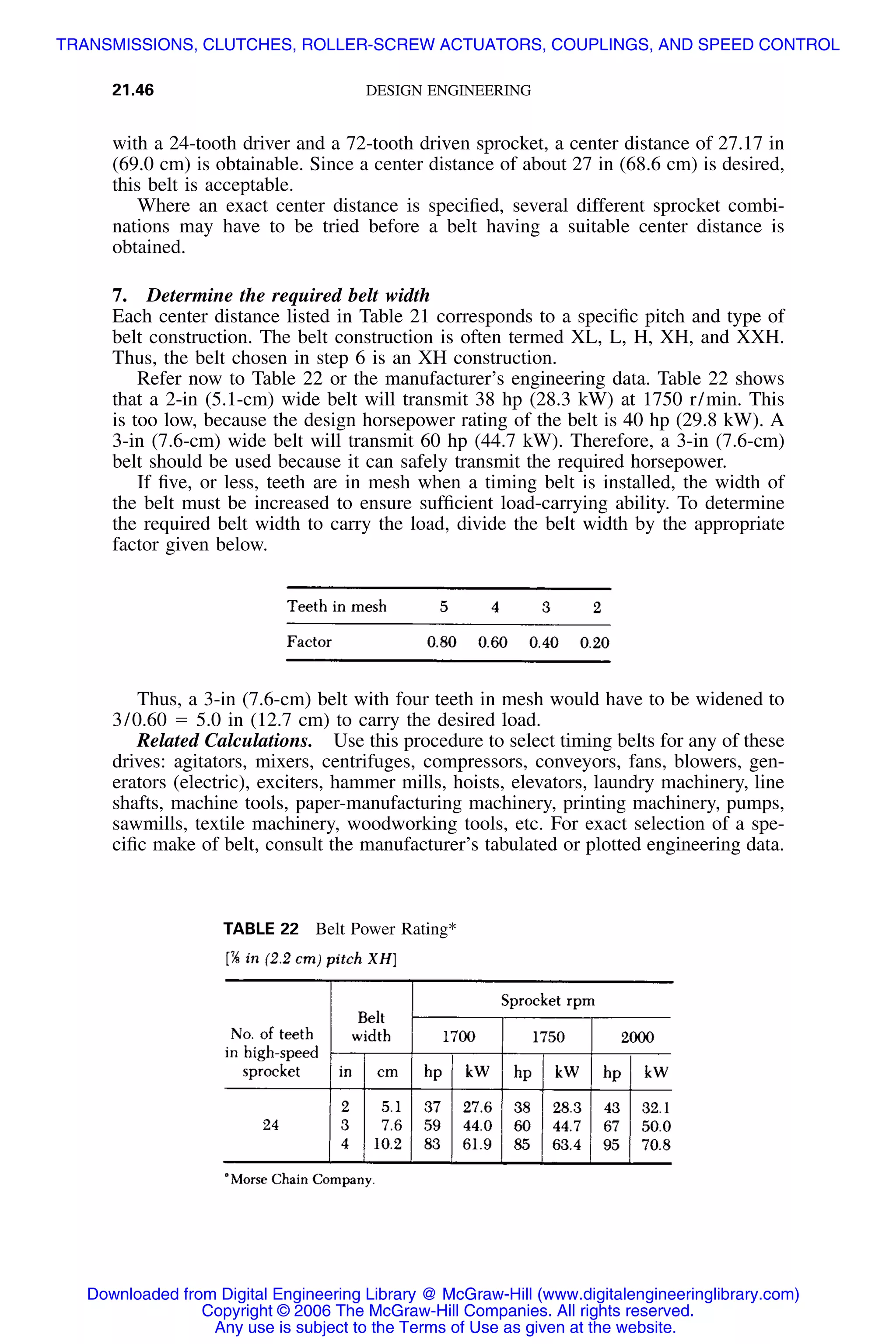 Handbook of mechanical engineering calculations