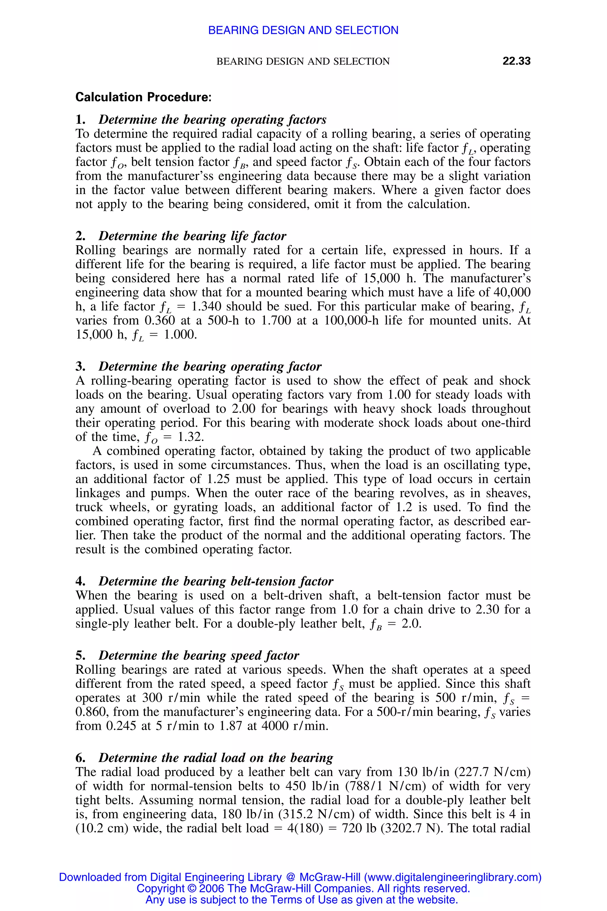 Handbook of mechanical engineering calculations