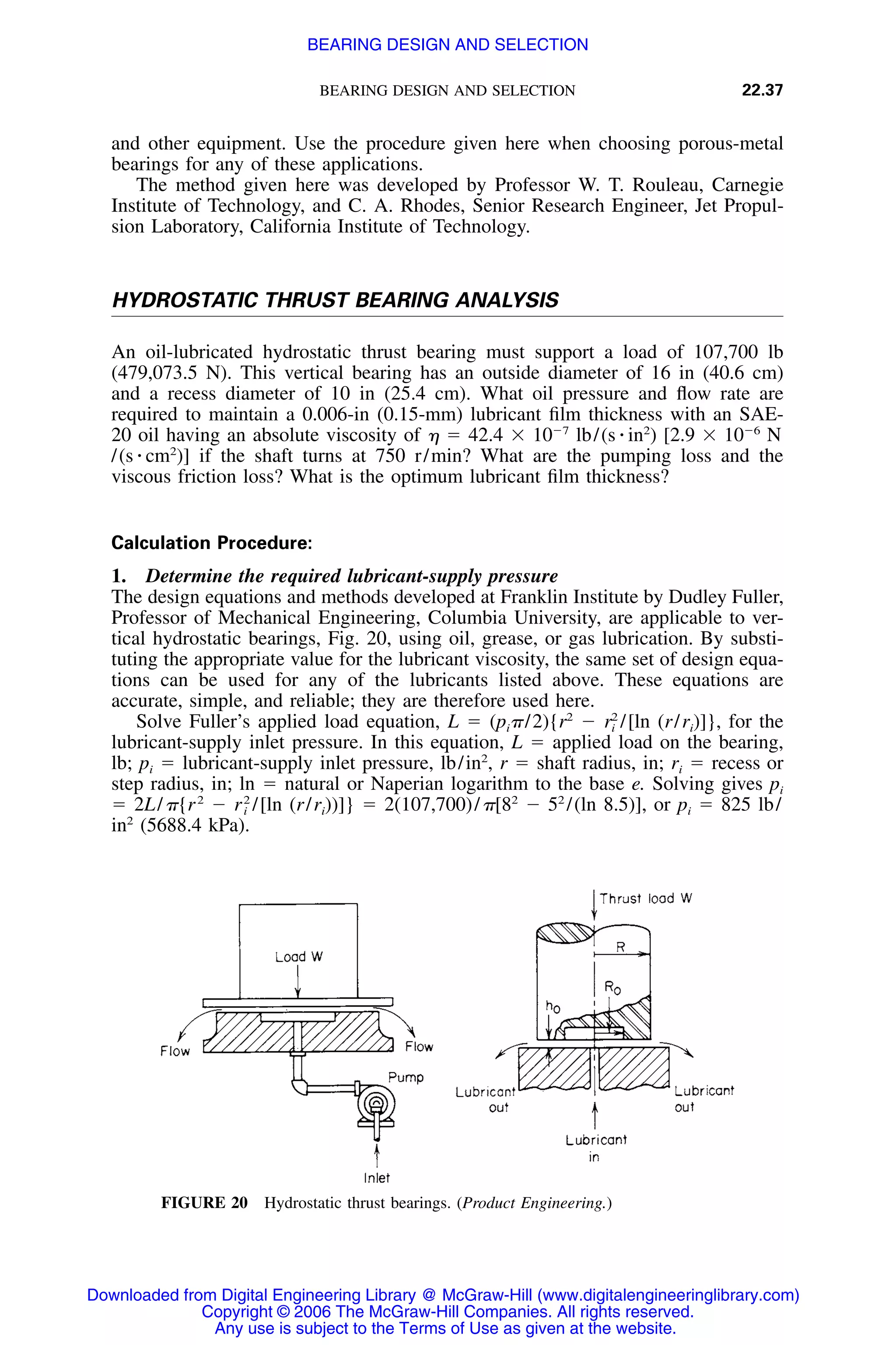 Handbook of mechanical engineering calculations