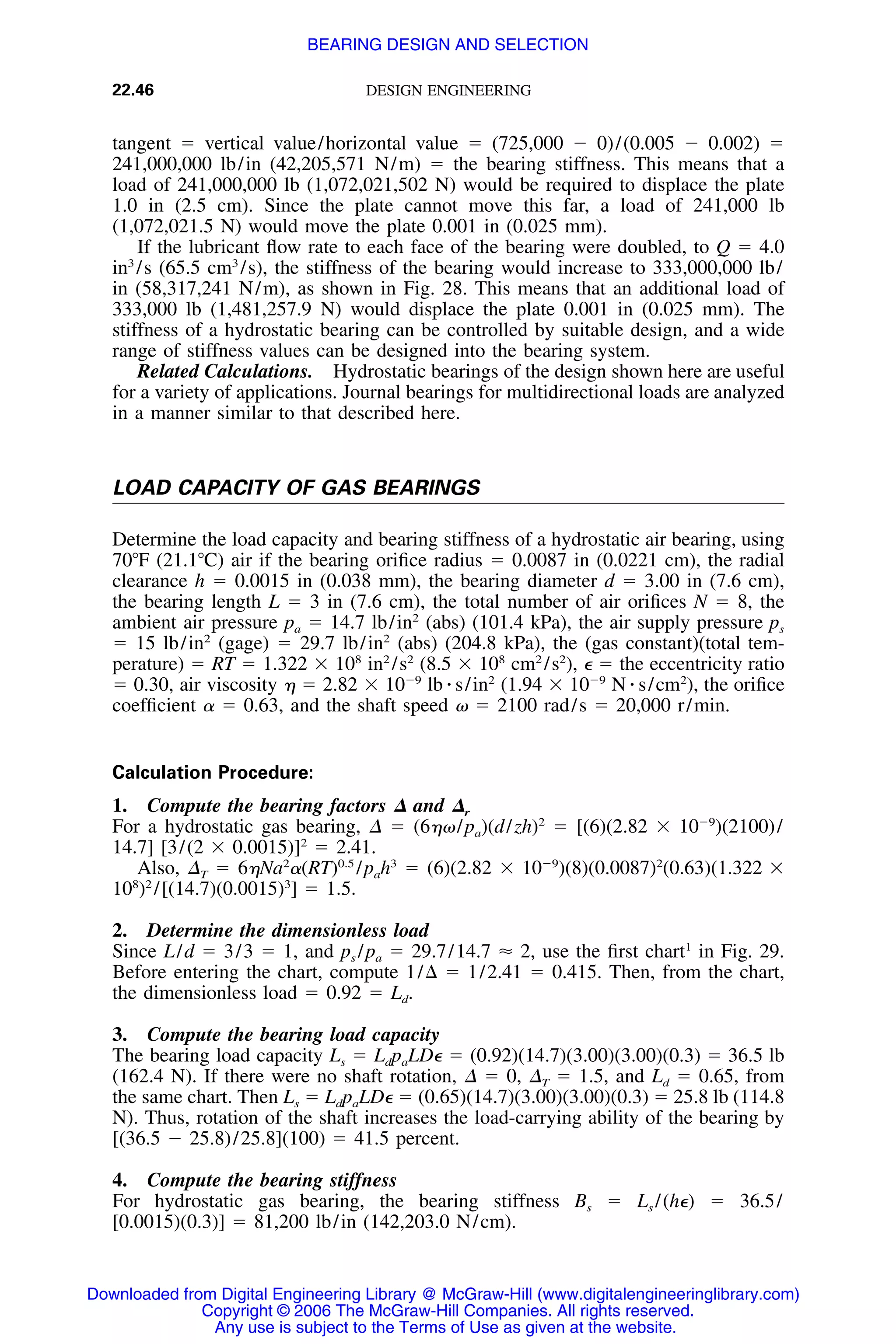 Handbook of mechanical engineering calculations