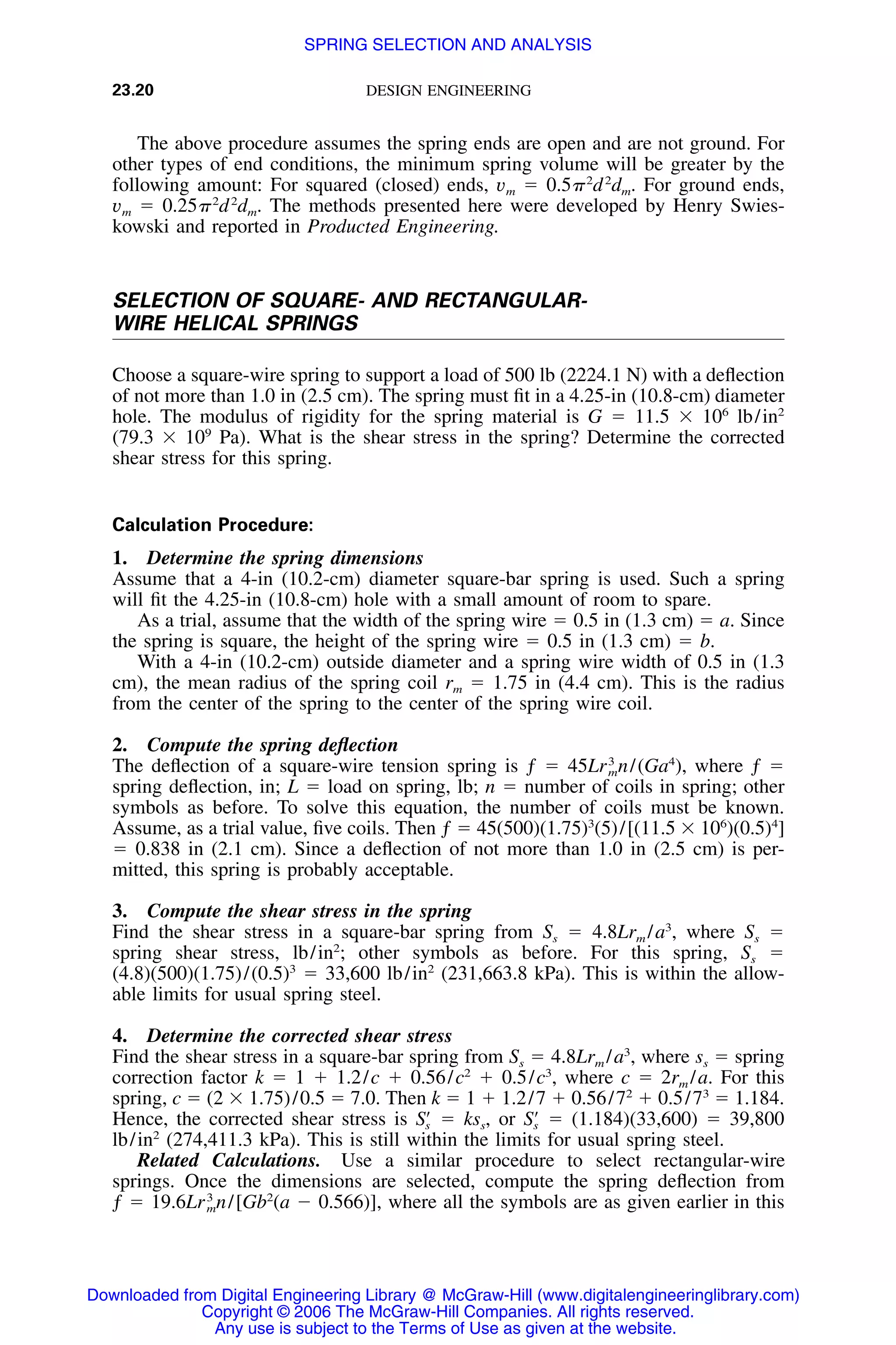 Handbook of mechanical engineering calculations