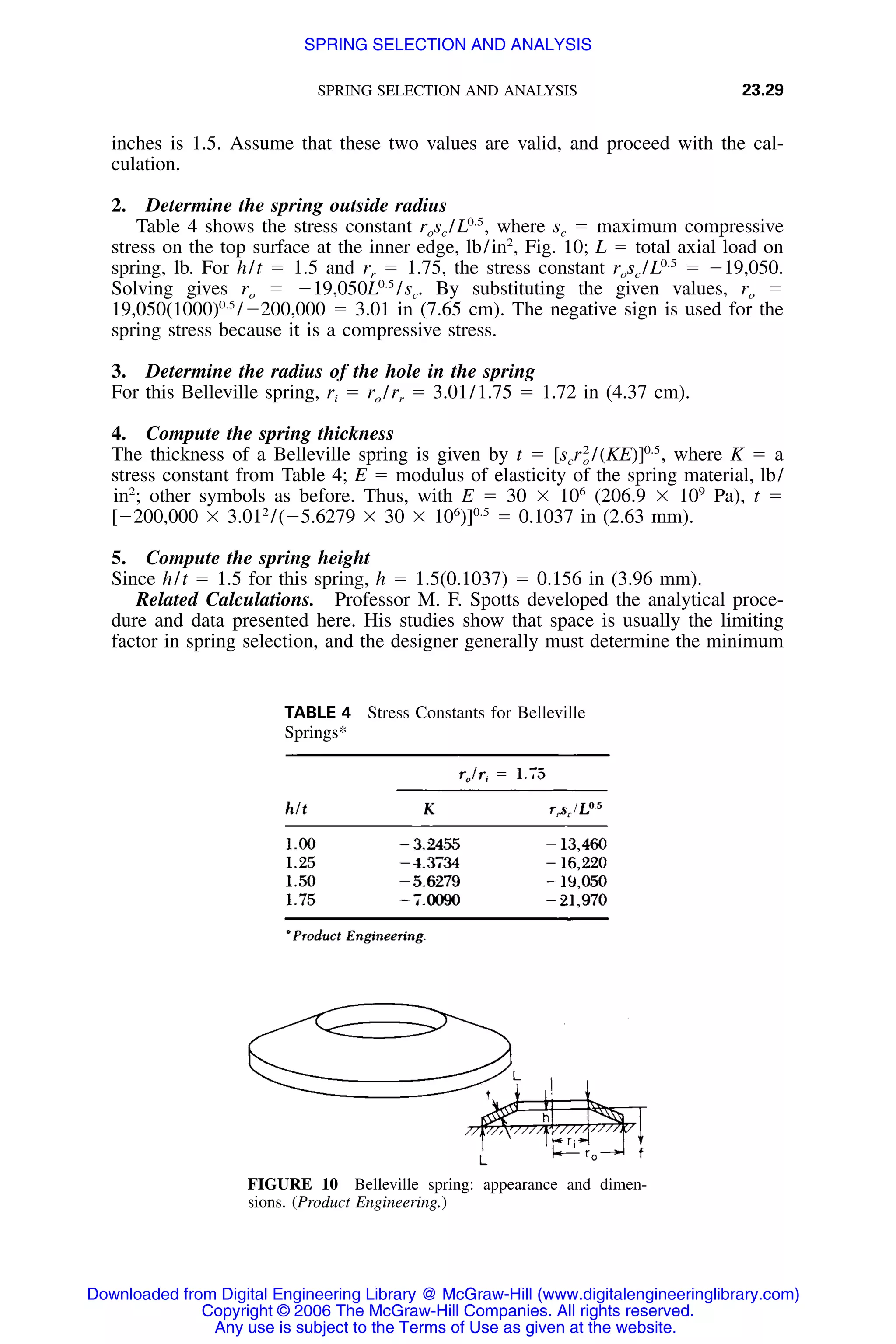 Handbook of mechanical engineering calculations