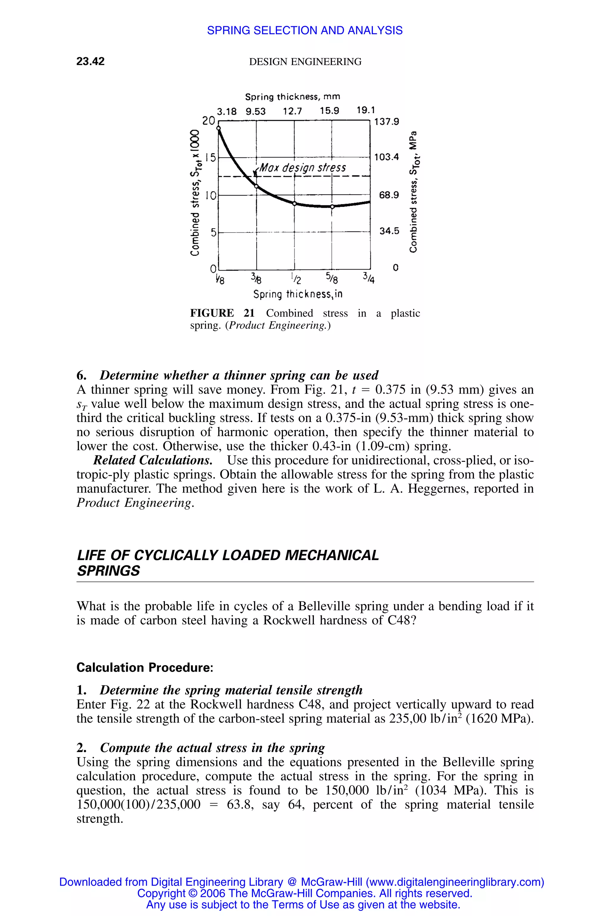 Handbook of mechanical engineering calculations