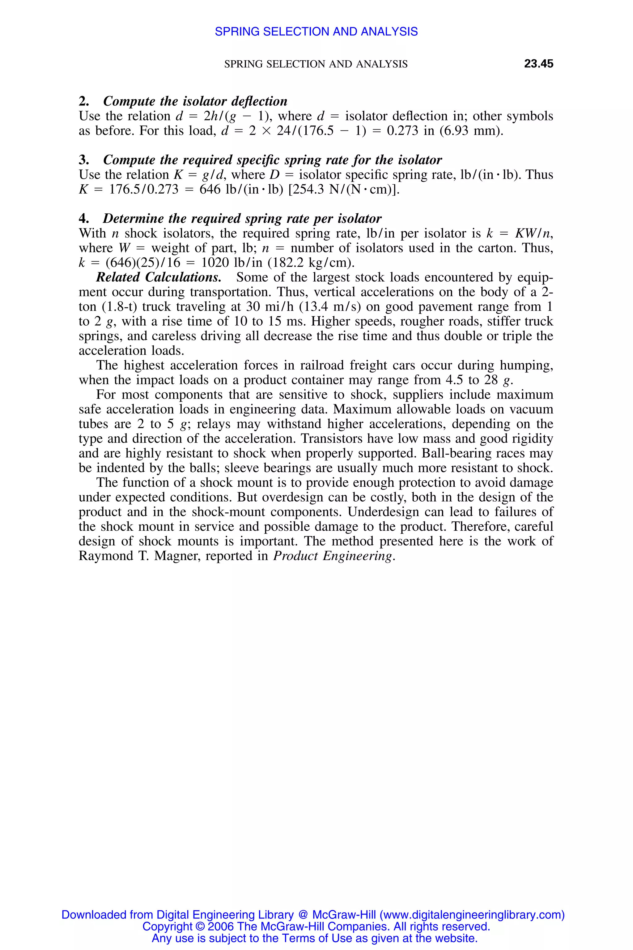 Handbook of mechanical engineering calculations
