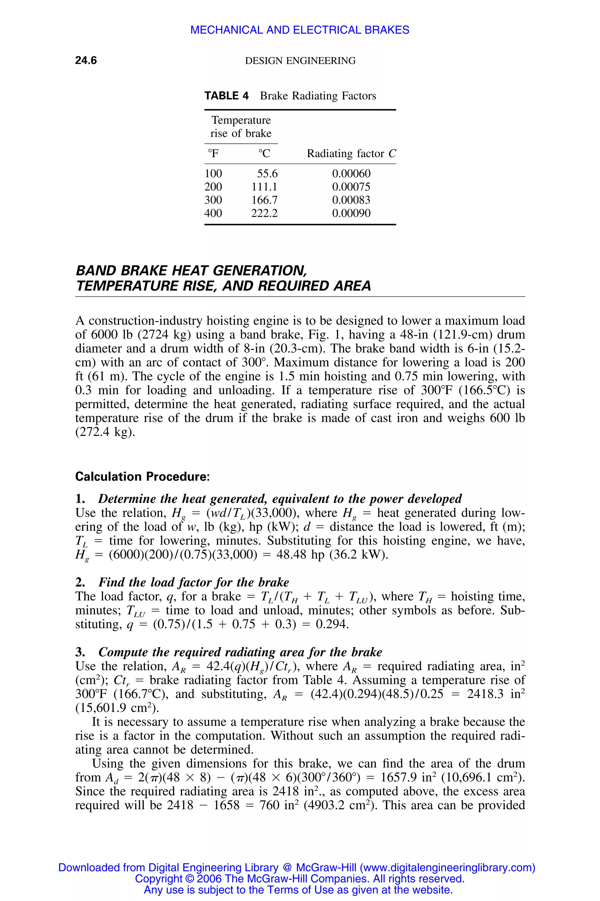 Handbook of mechanical engineering calculations