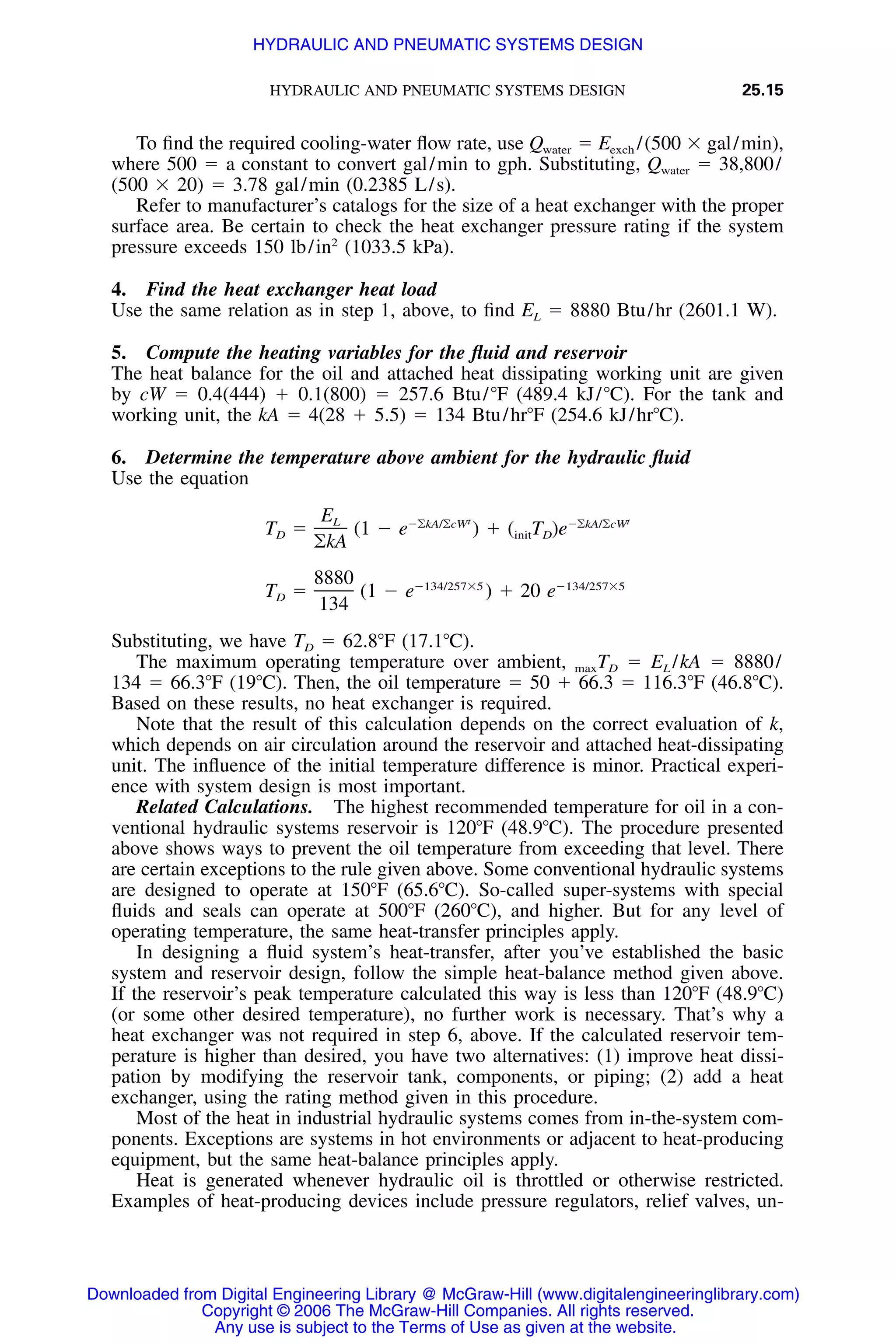 Handbook of mechanical engineering calculations