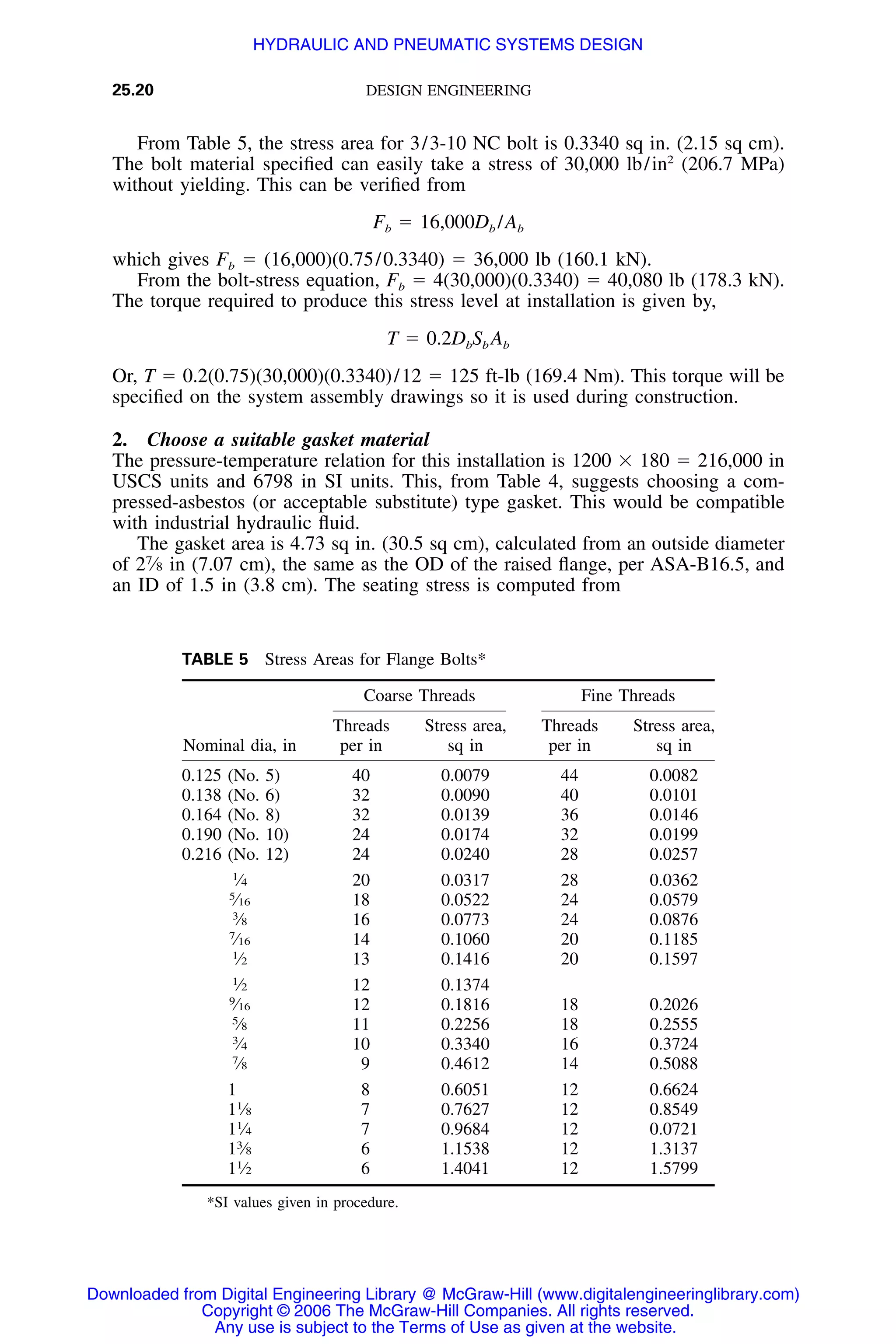 Handbook of mechanical engineering calculations