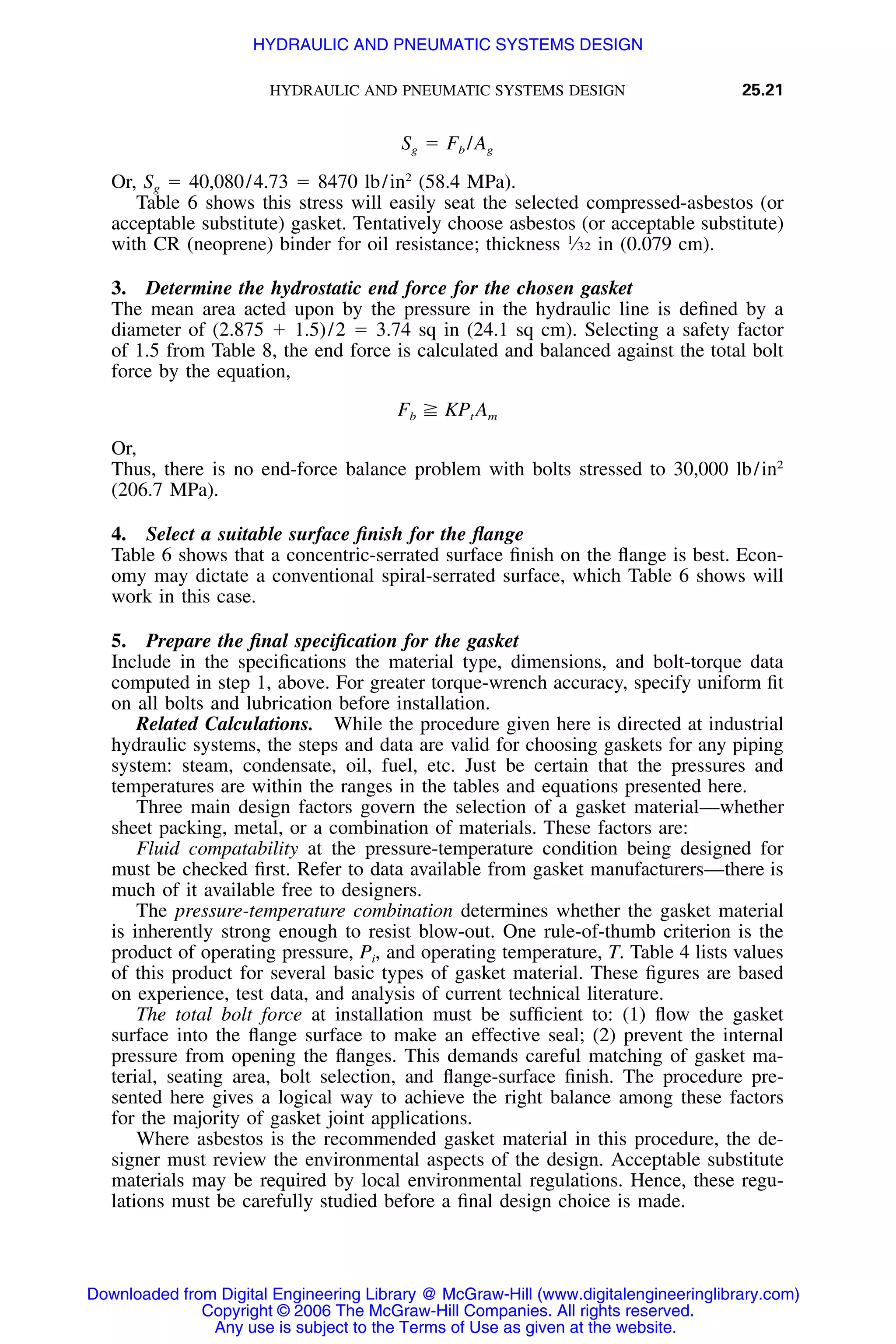 Handbook of mechanical engineering calculations
