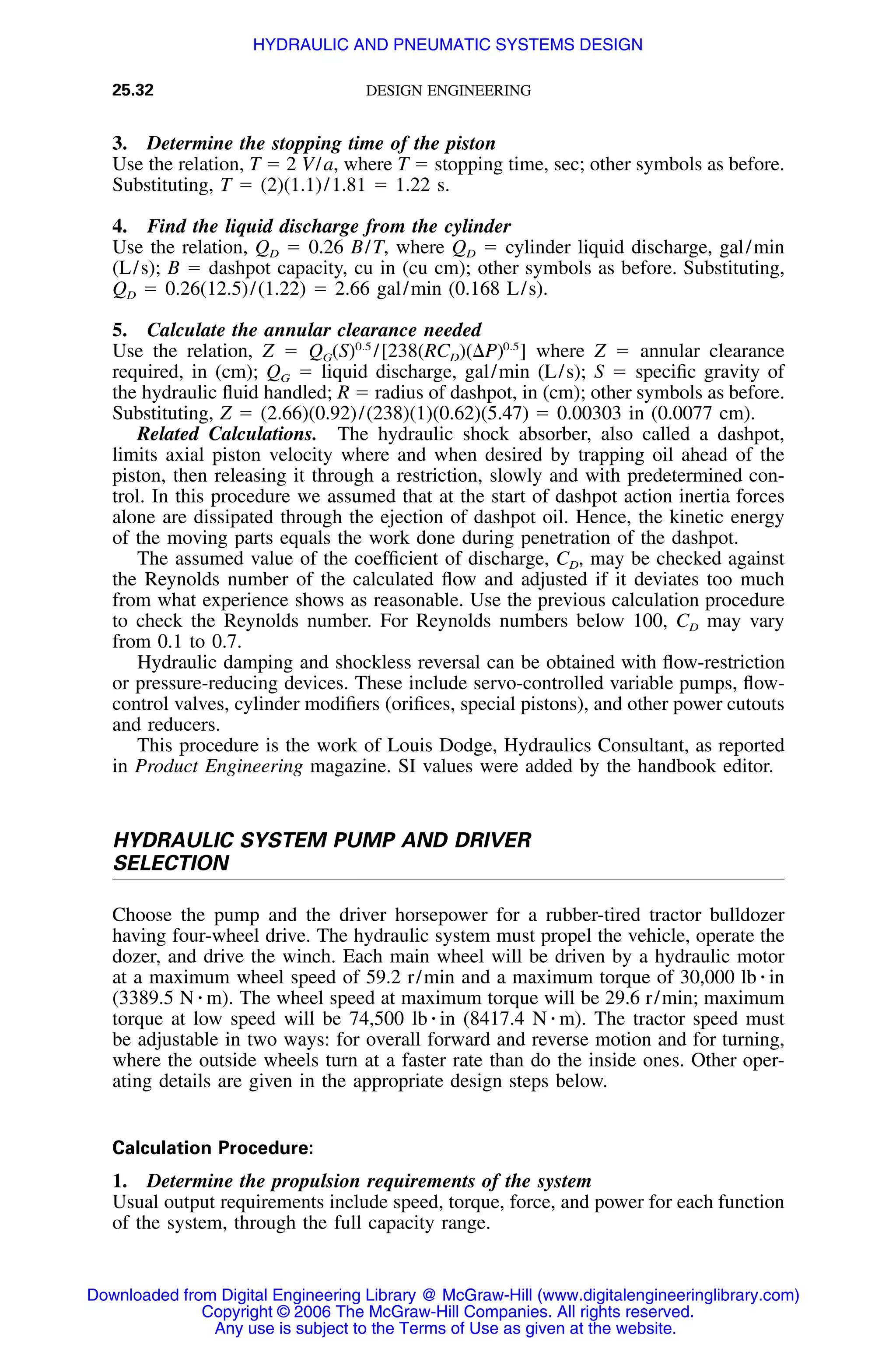 Handbook of mechanical engineering calculations