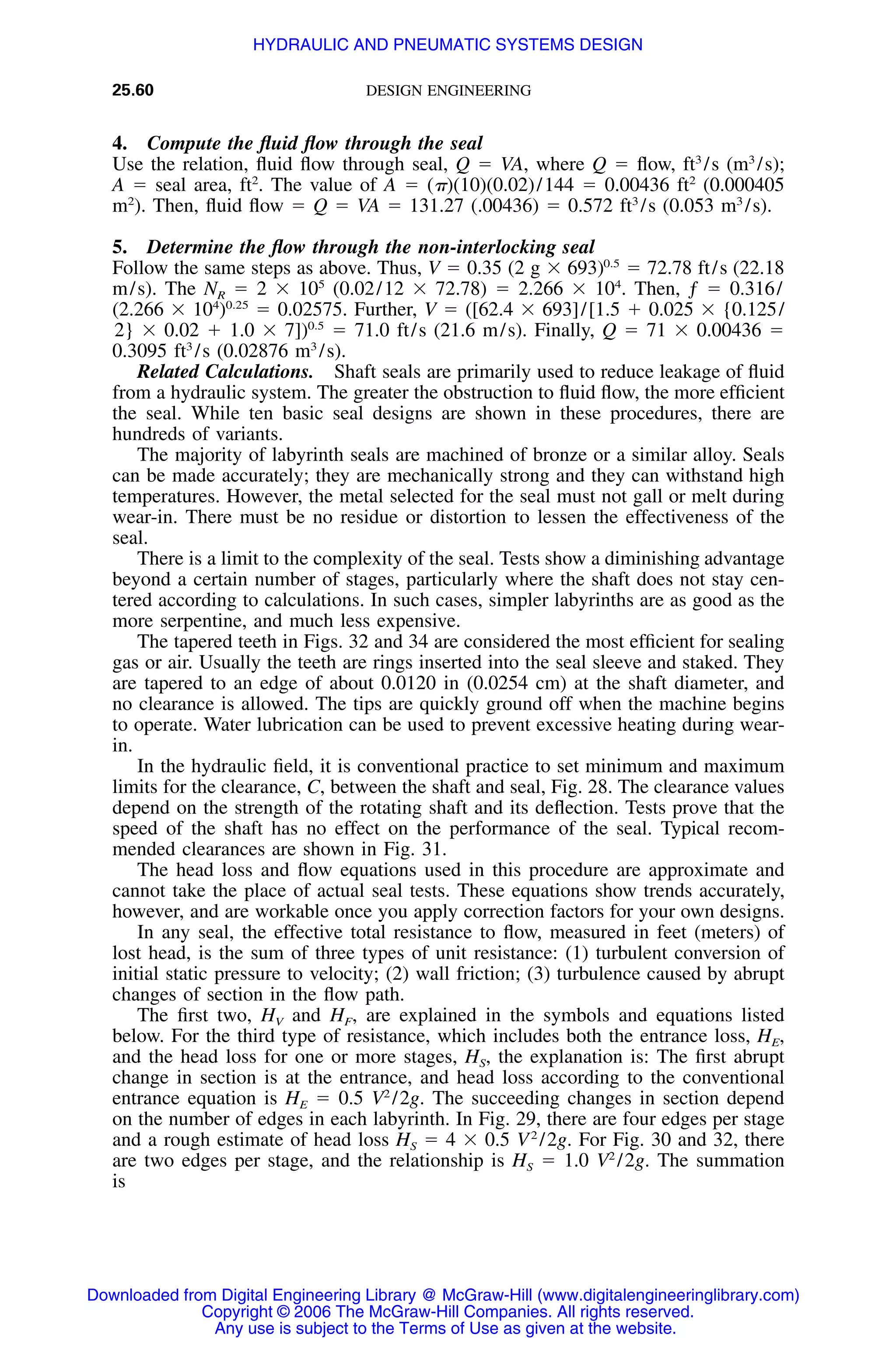 Handbook of mechanical engineering calculations