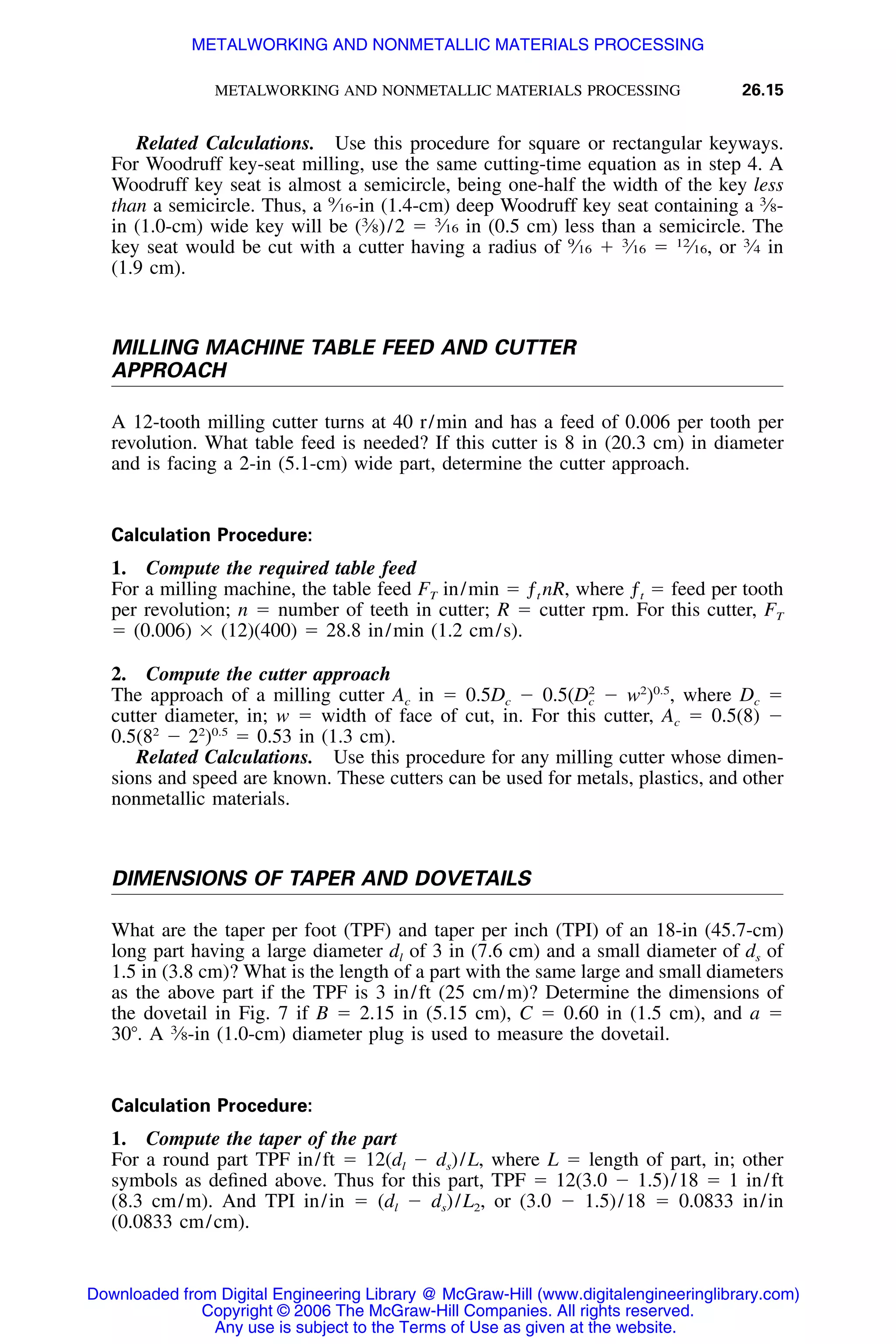 Handbook of mechanical engineering calculations