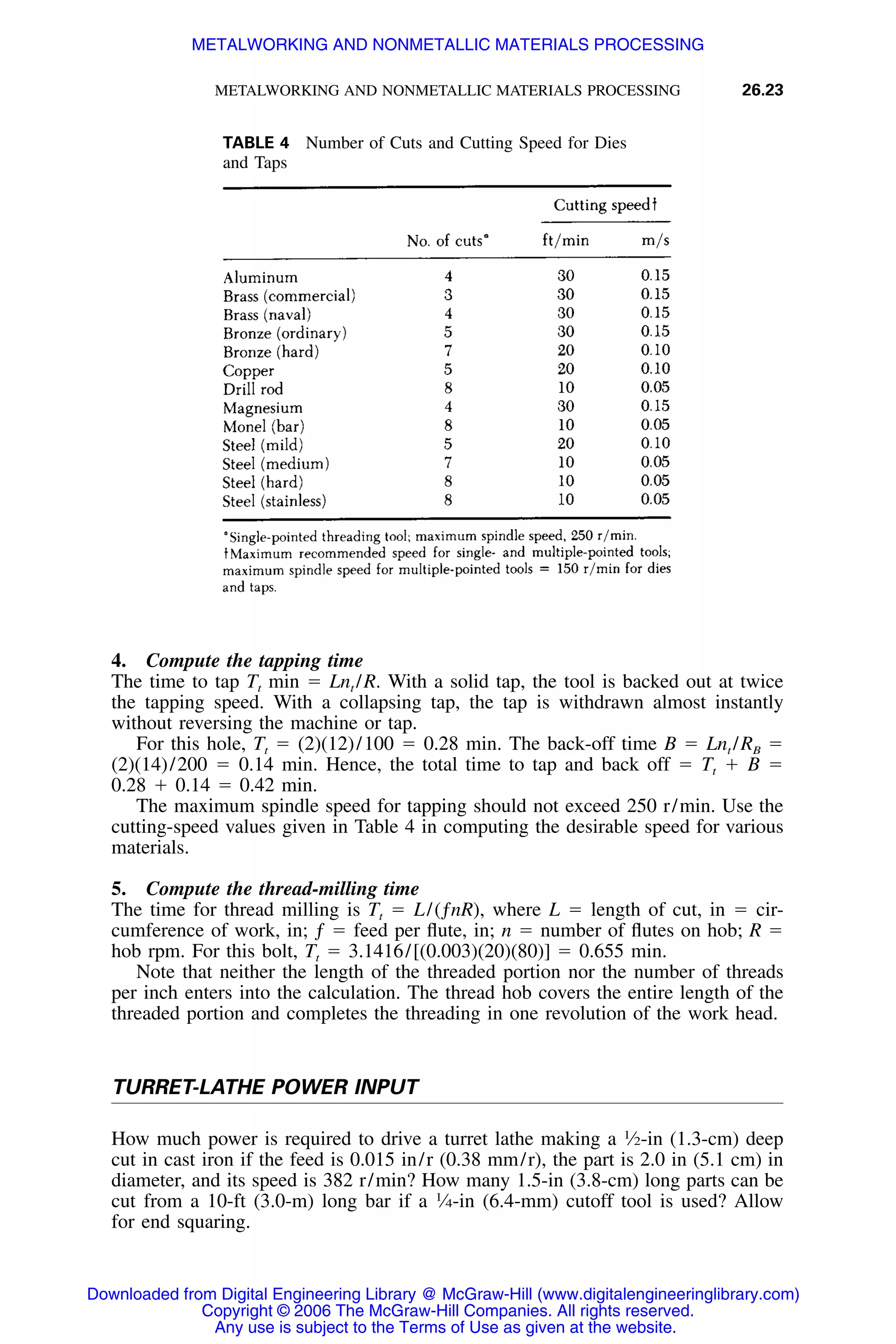 Handbook of mechanical engineering calculations