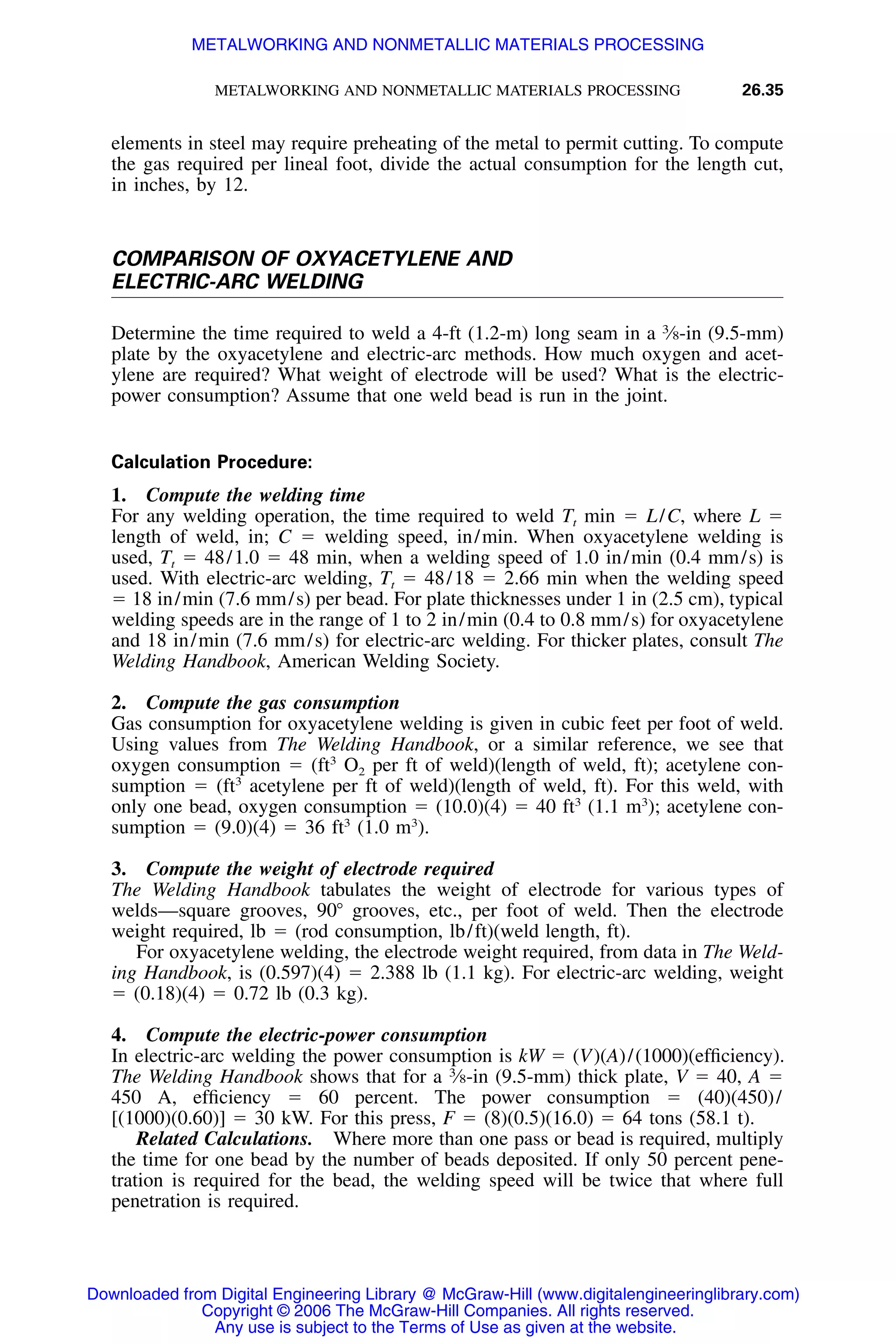 Handbook of mechanical engineering calculations