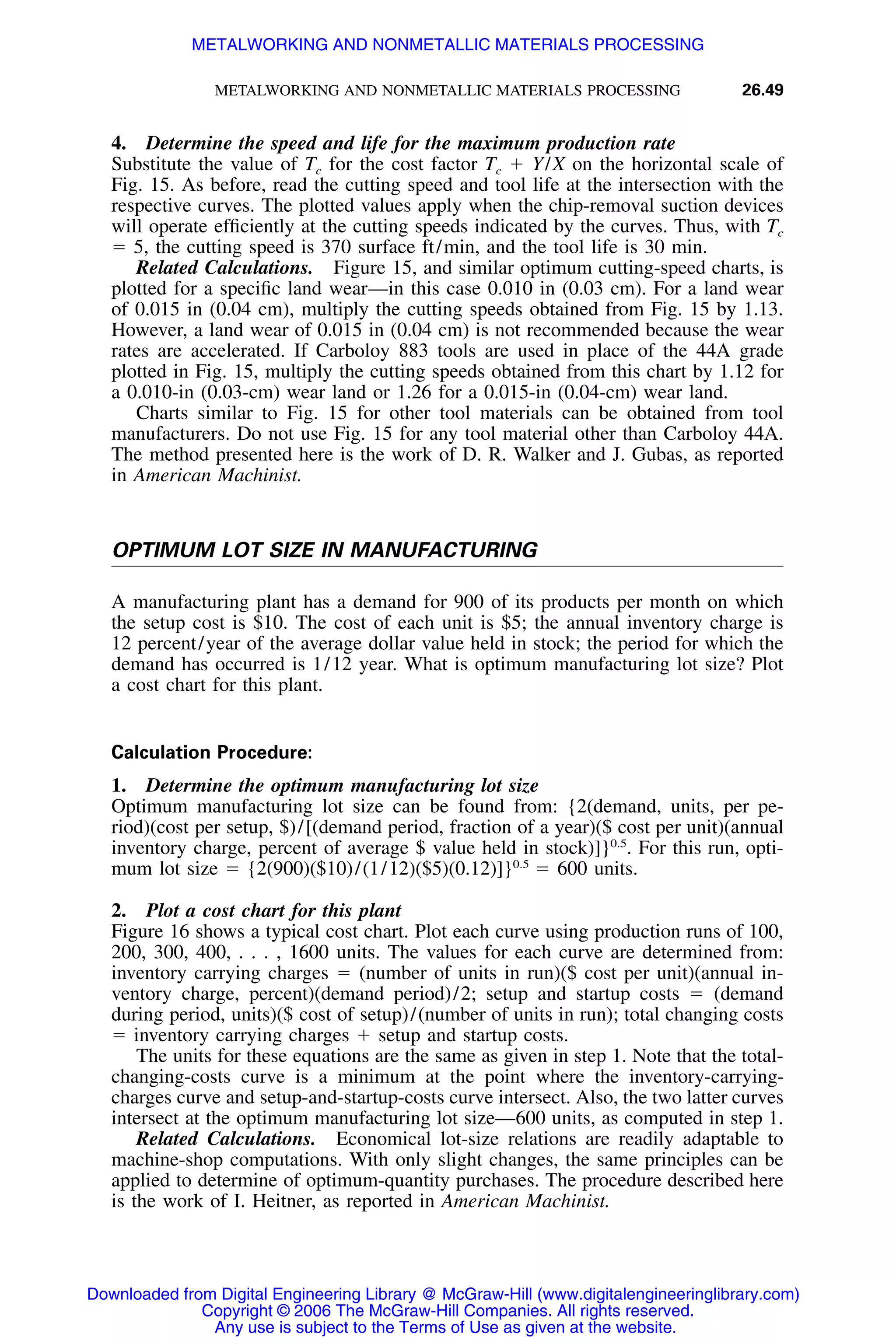 Handbook of mechanical engineering calculations