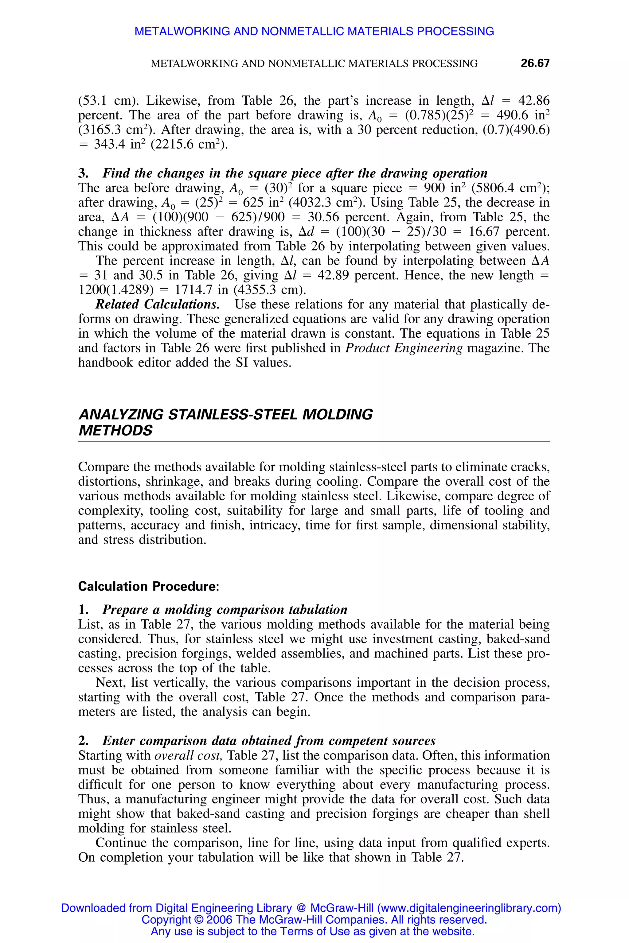 Handbook of mechanical engineering calculations