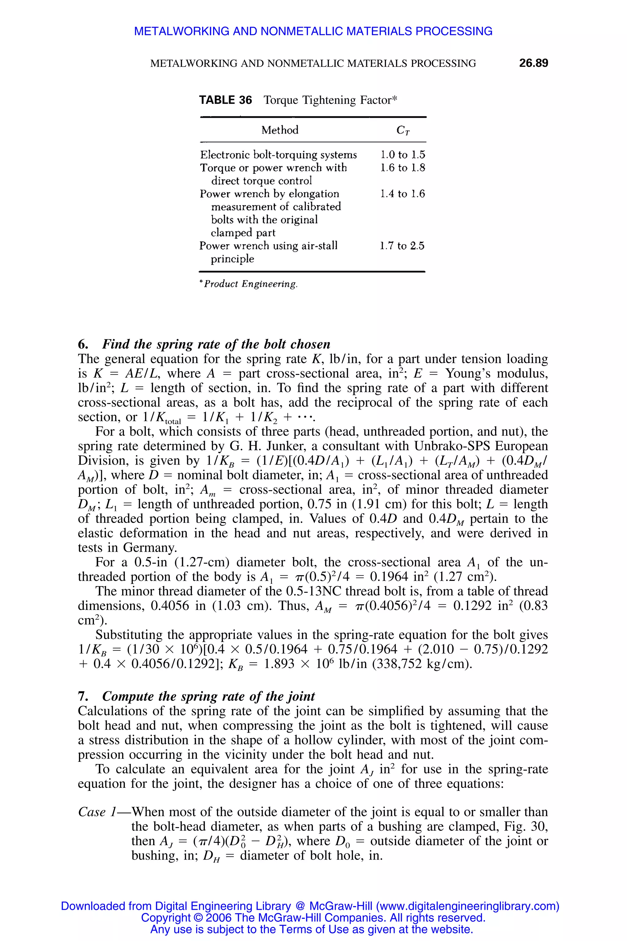 Handbook of mechanical engineering calculations