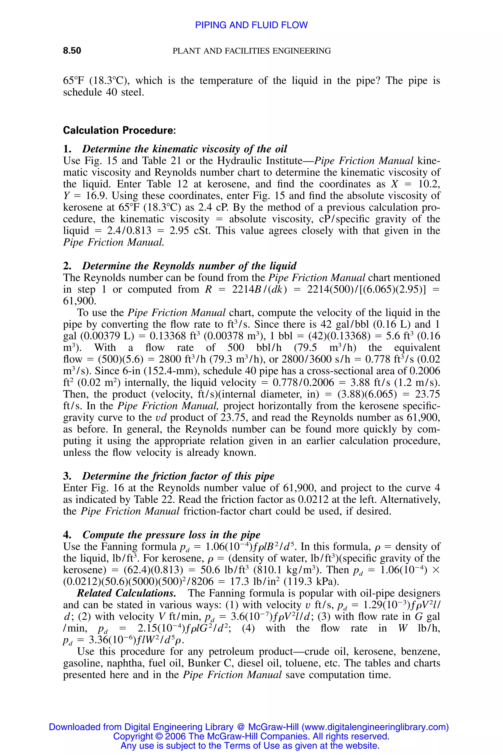 Handbook of mechanical engineering calculations