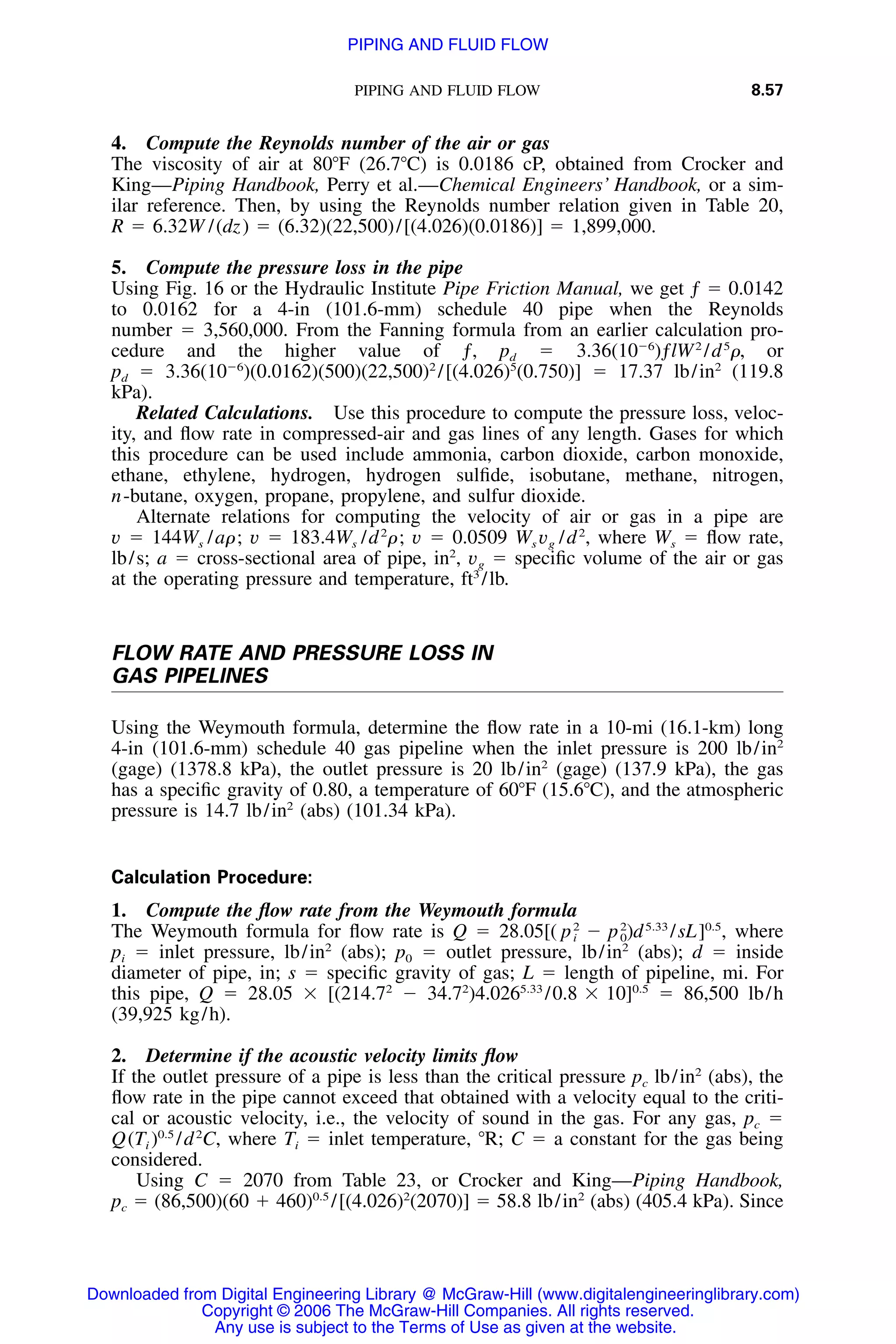 Handbook of mechanical engineering calculations