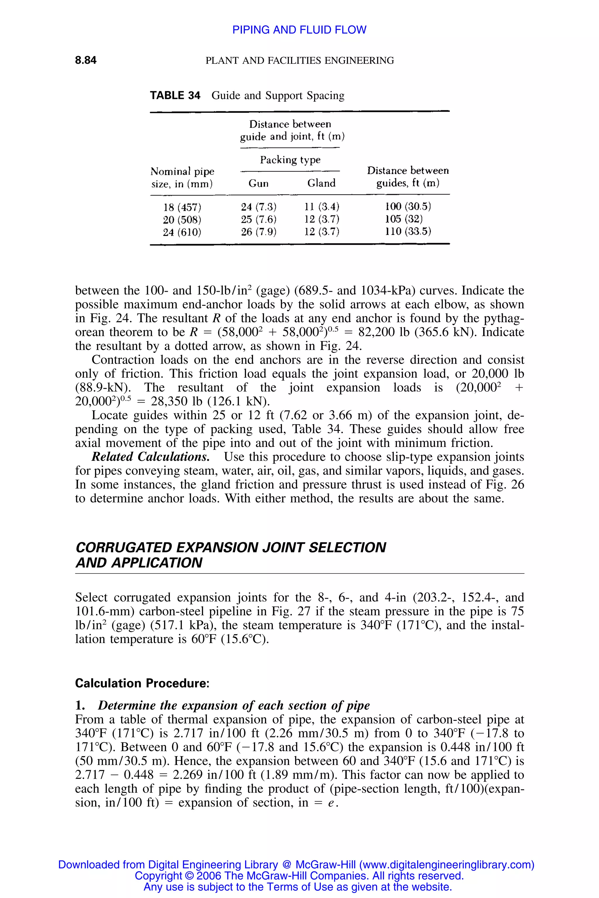 Handbook of mechanical engineering calculations