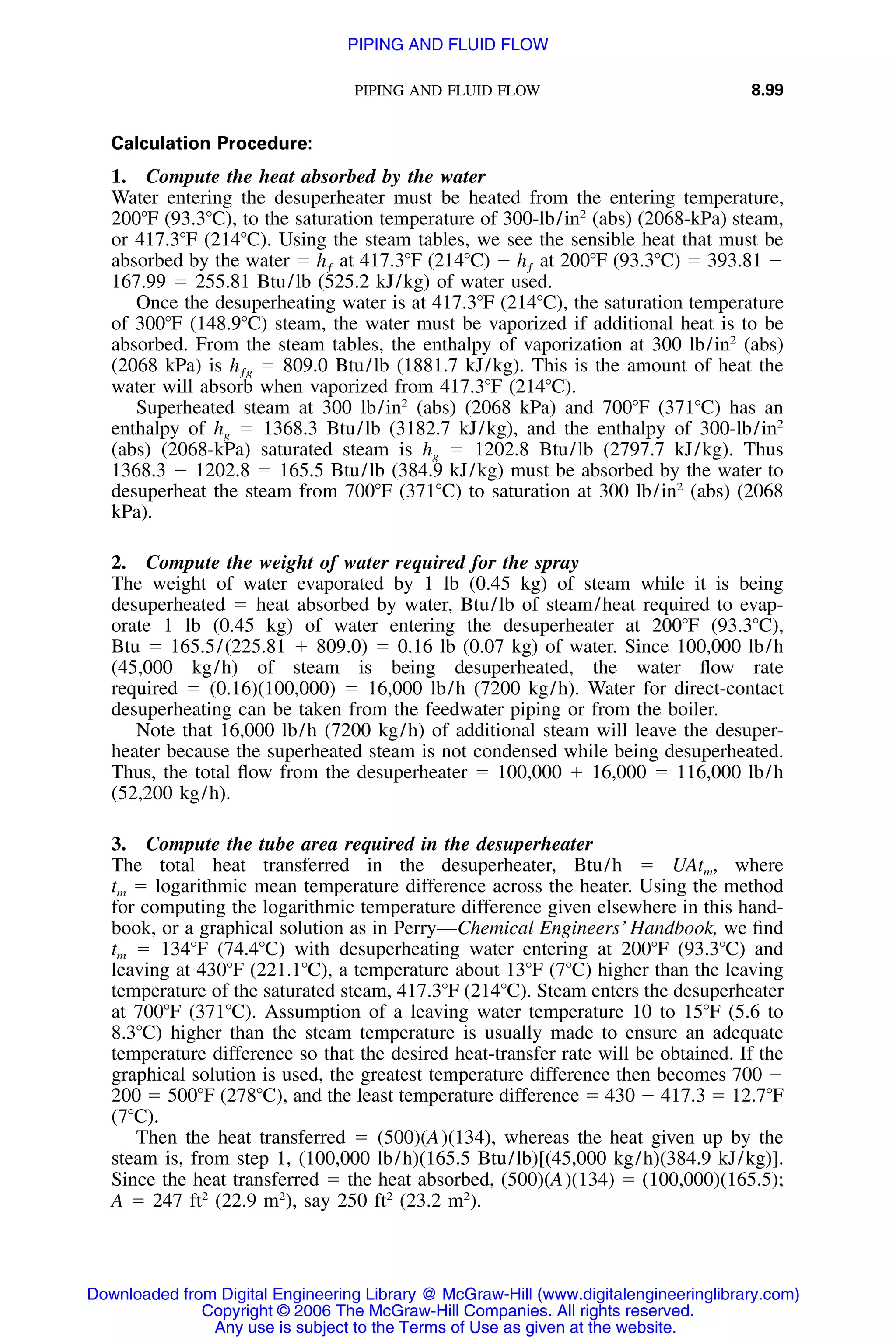 Handbook of mechanical engineering calculations