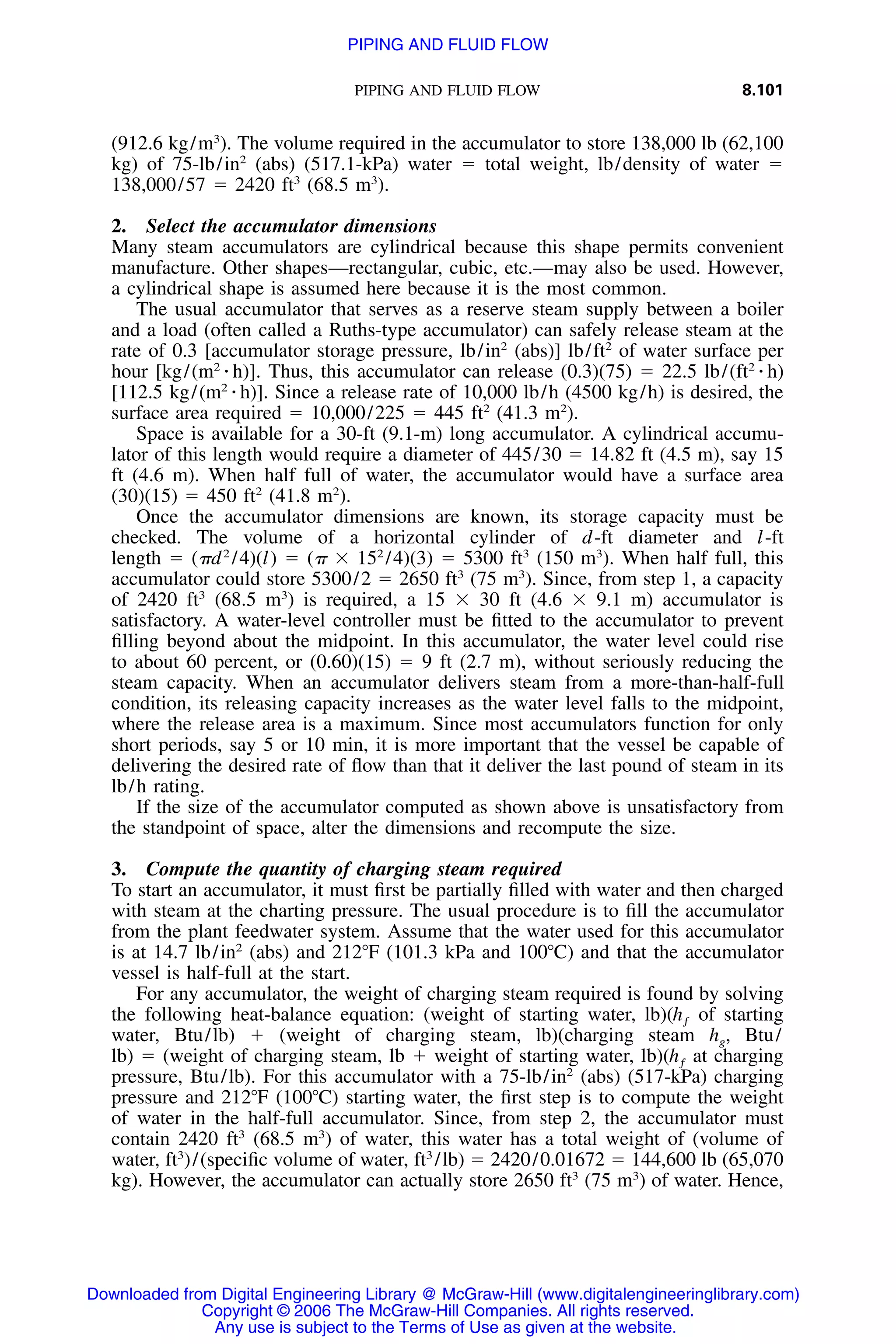 Handbook of mechanical engineering calculations