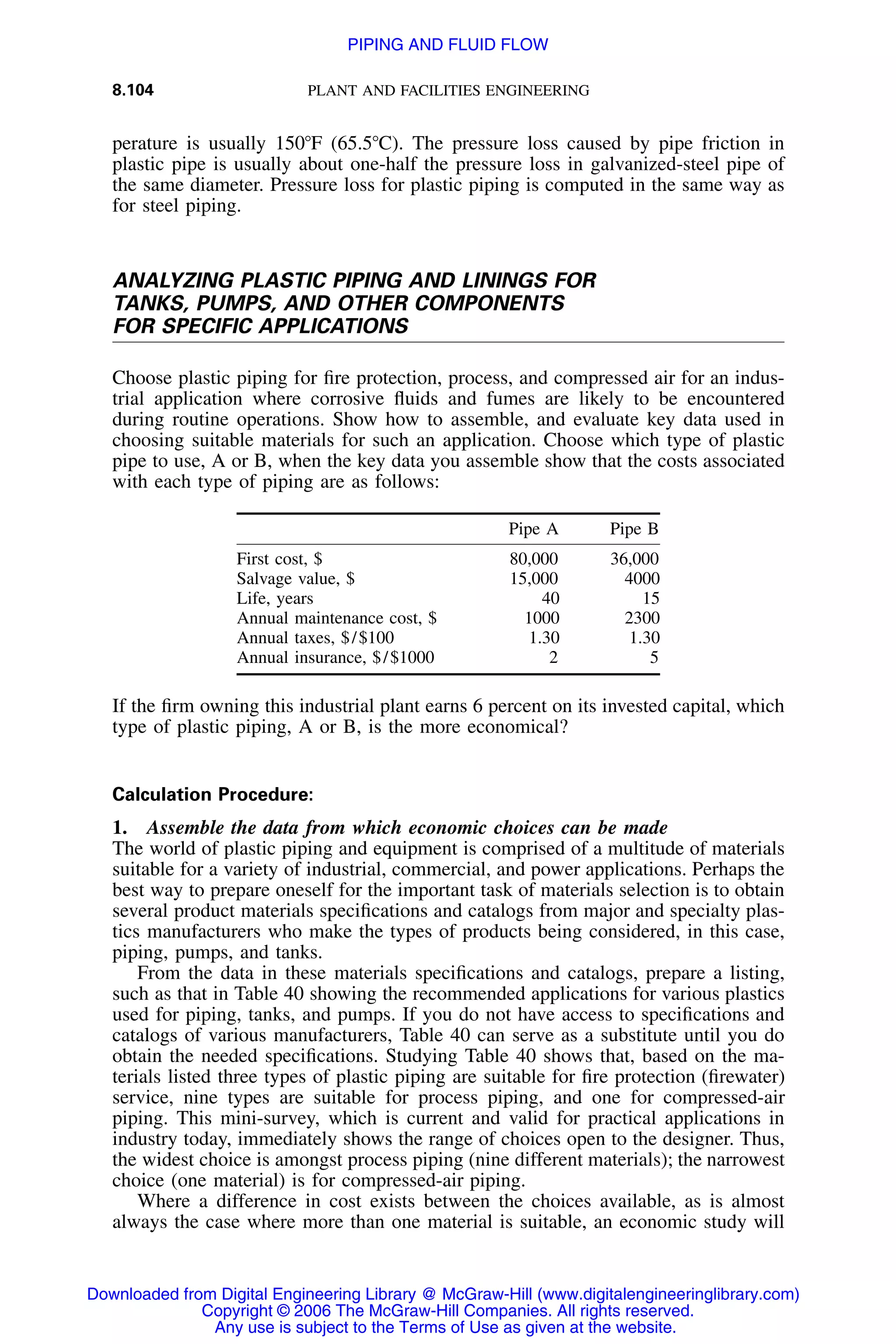 Handbook of mechanical engineering calculations