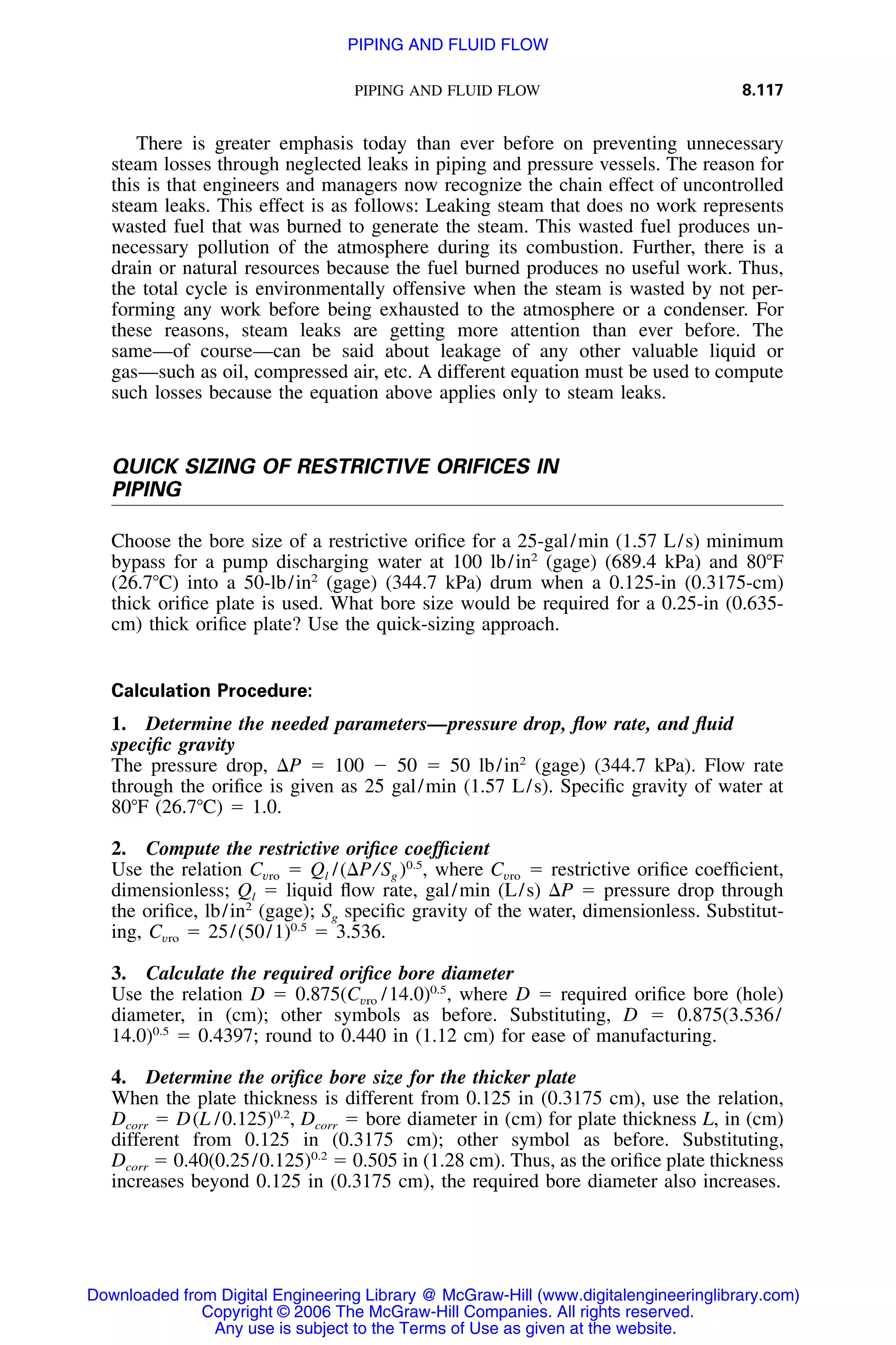 Handbook of mechanical engineering calculations