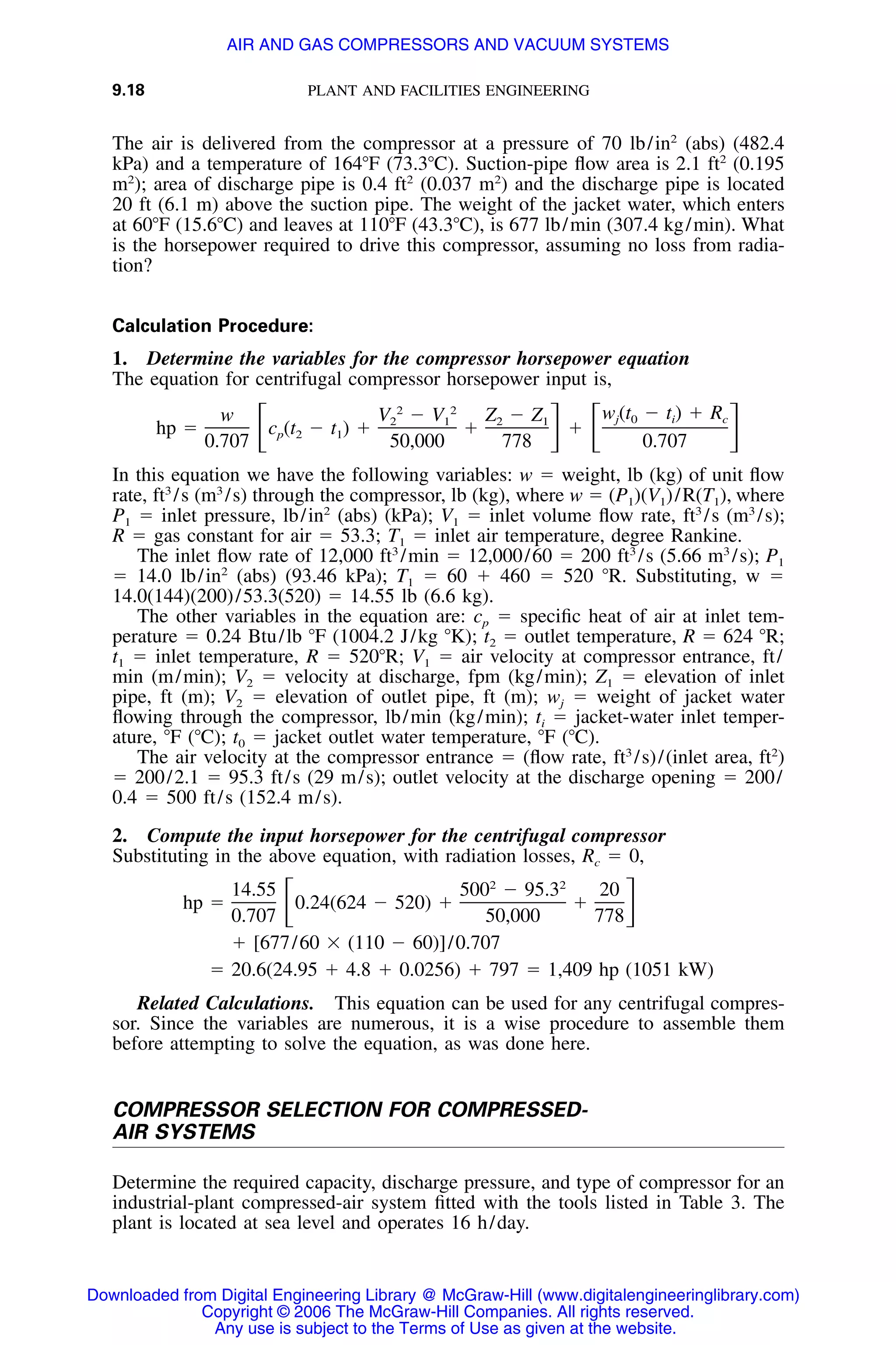 Handbook of mechanical engineering calculations
