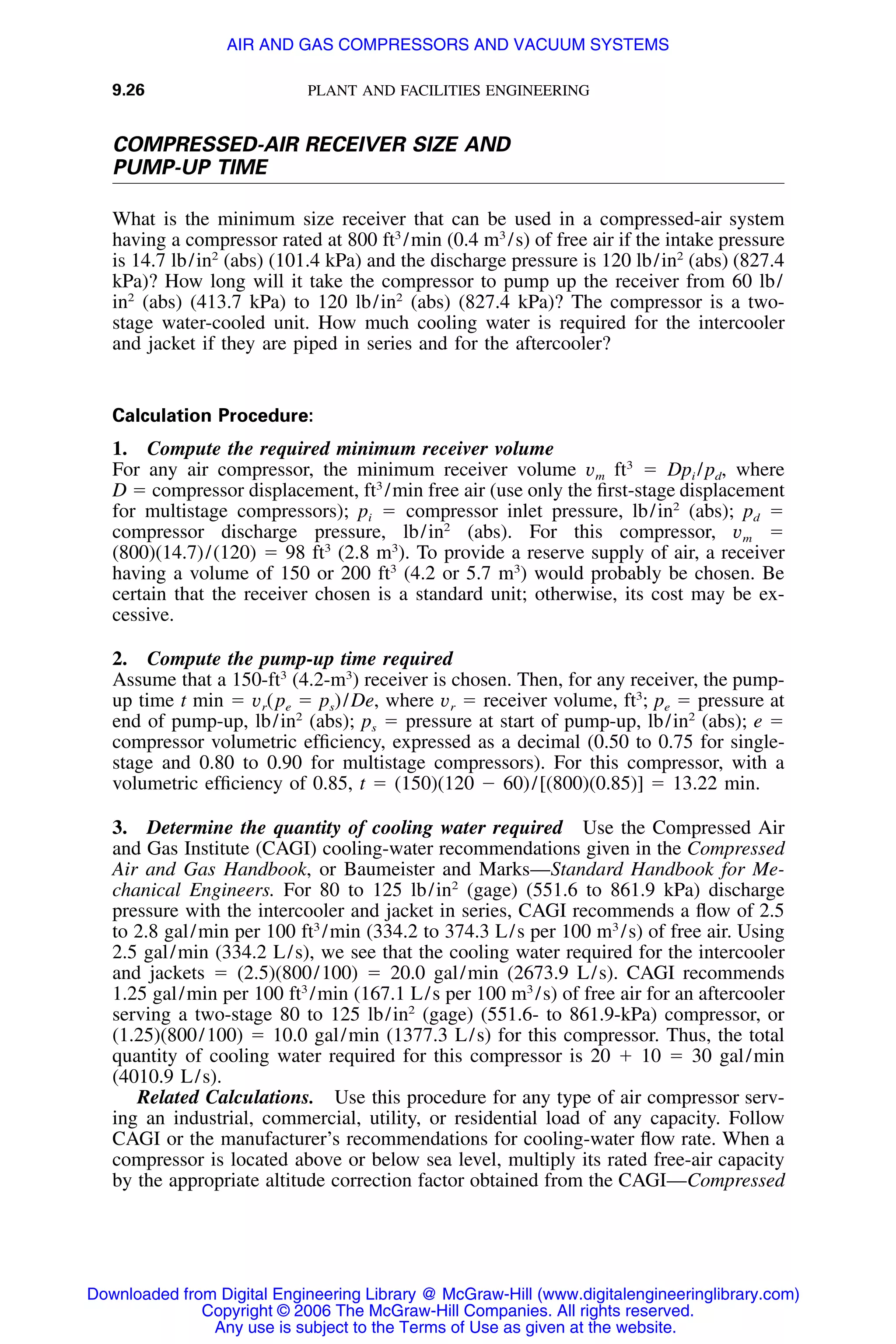 Handbook of mechanical engineering calculations