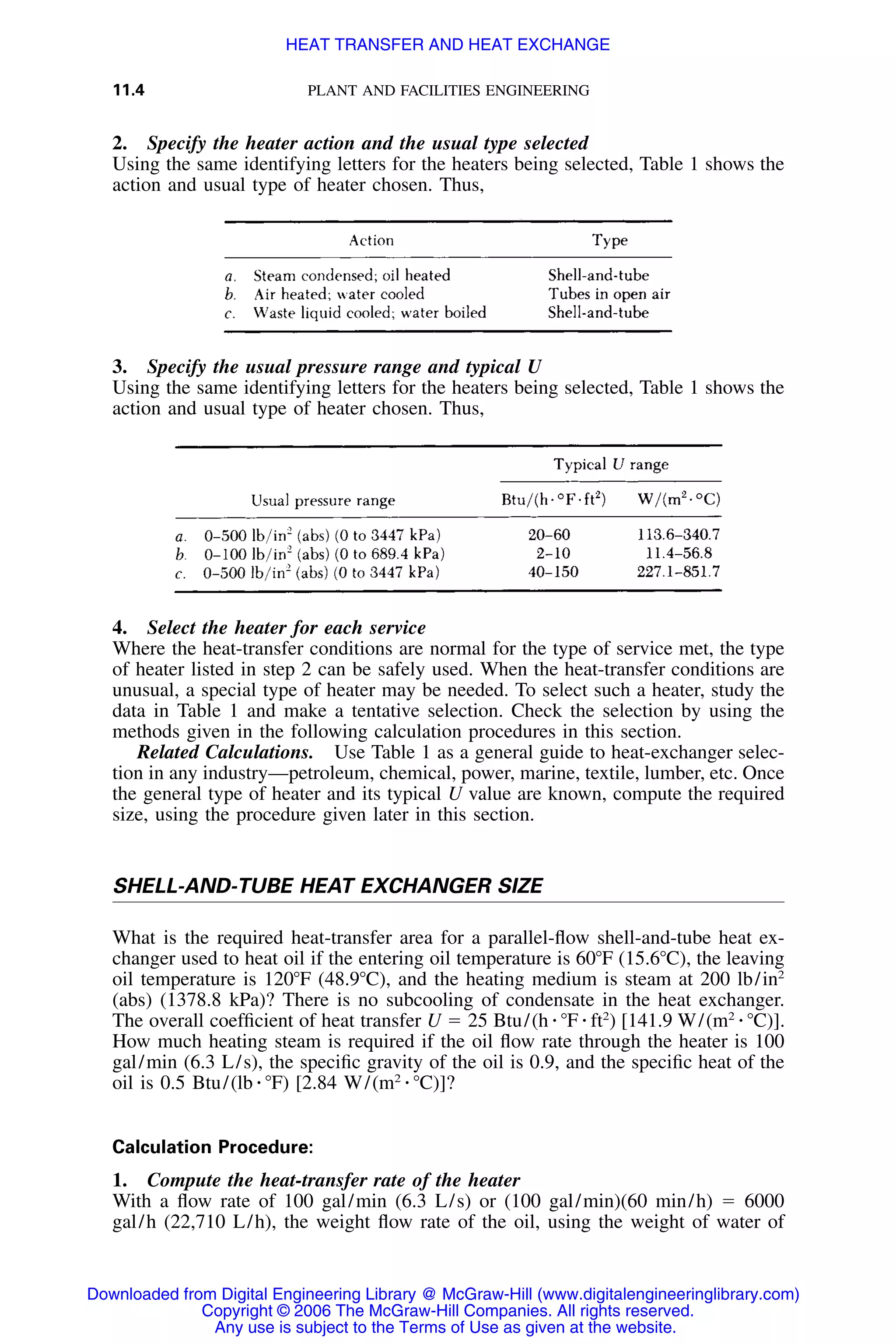 Handbook of mechanical engineering calculations