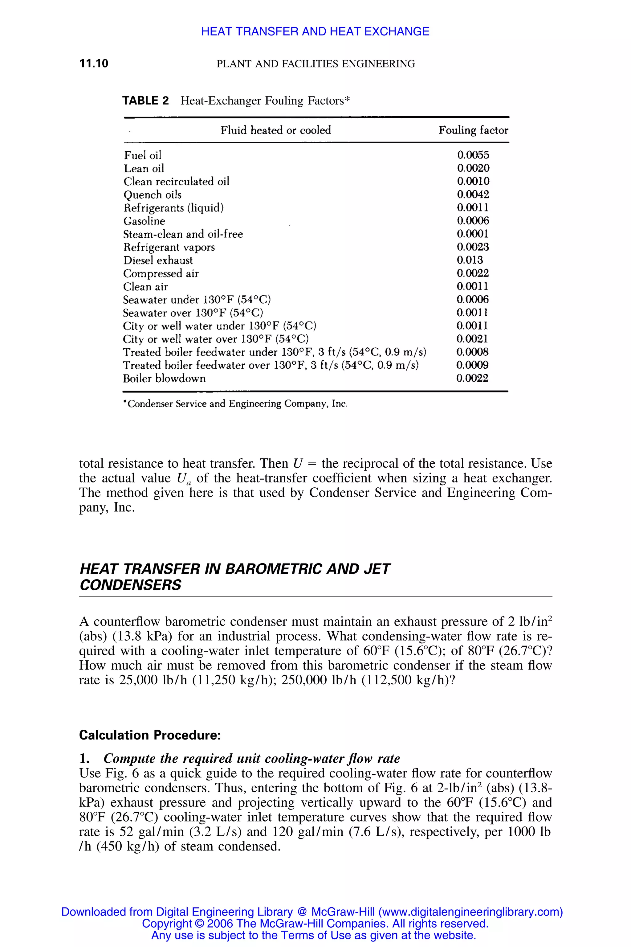Handbook of mechanical engineering calculations