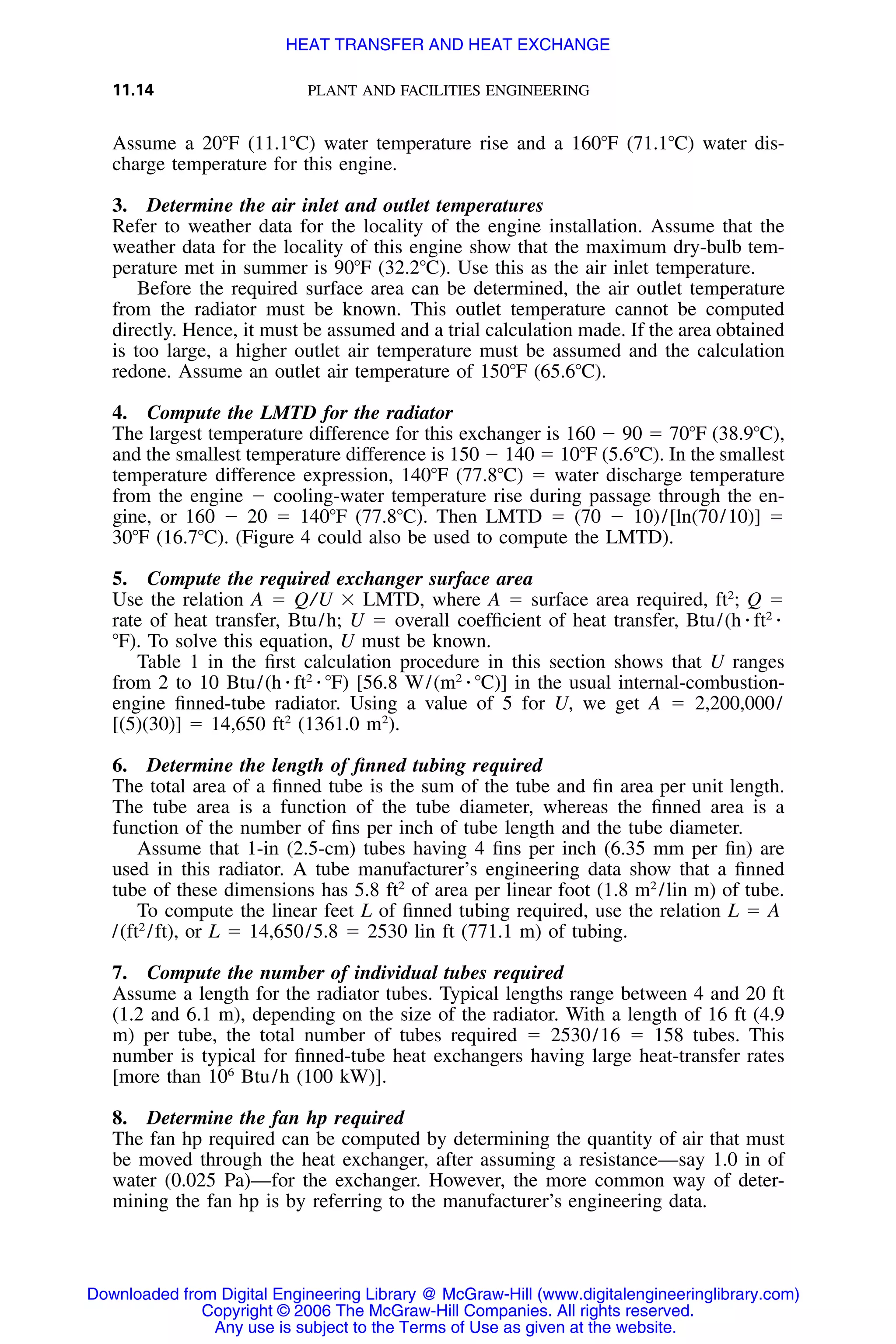 Handbook of mechanical engineering calculations