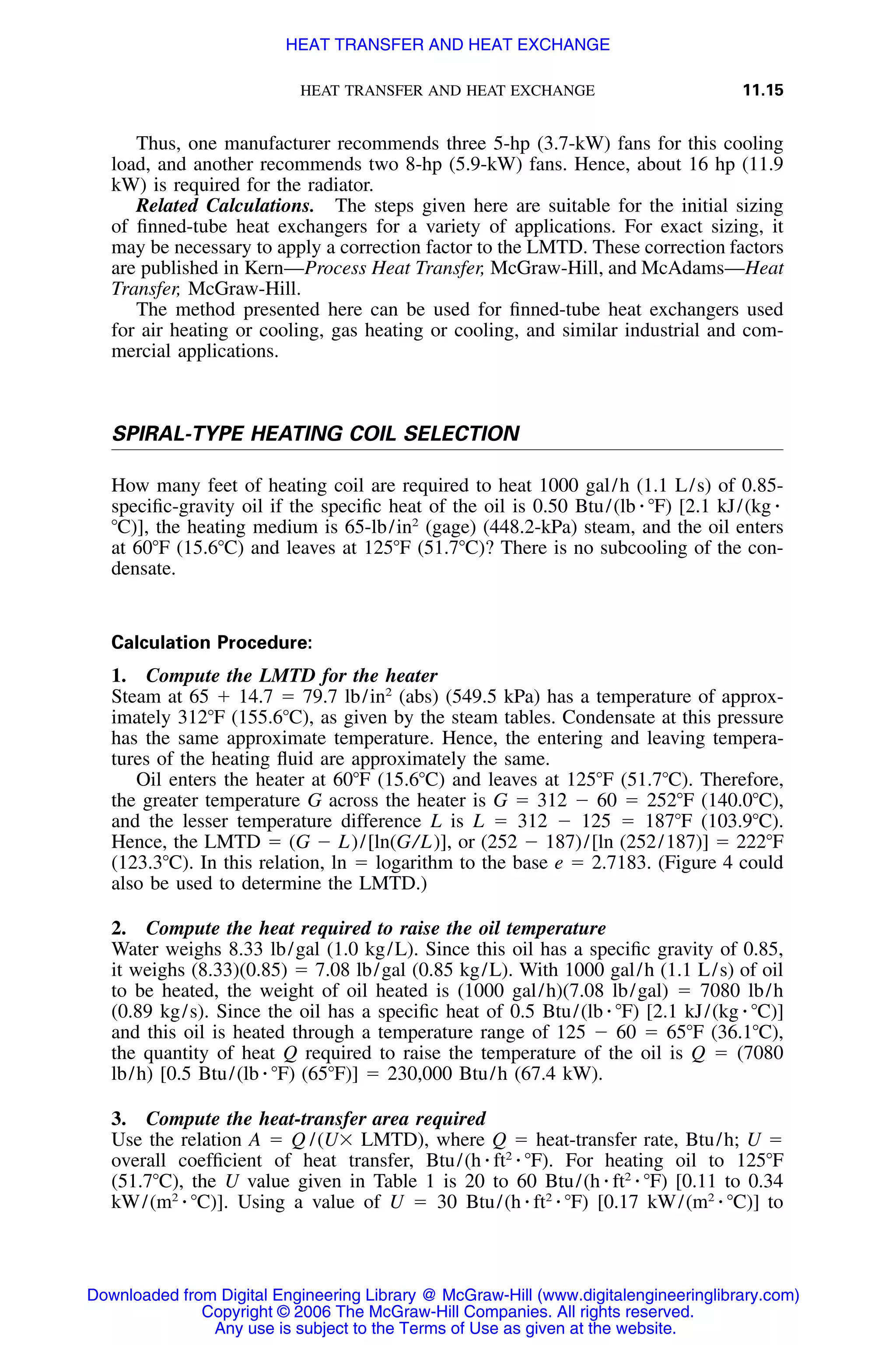 Handbook of mechanical engineering calculations