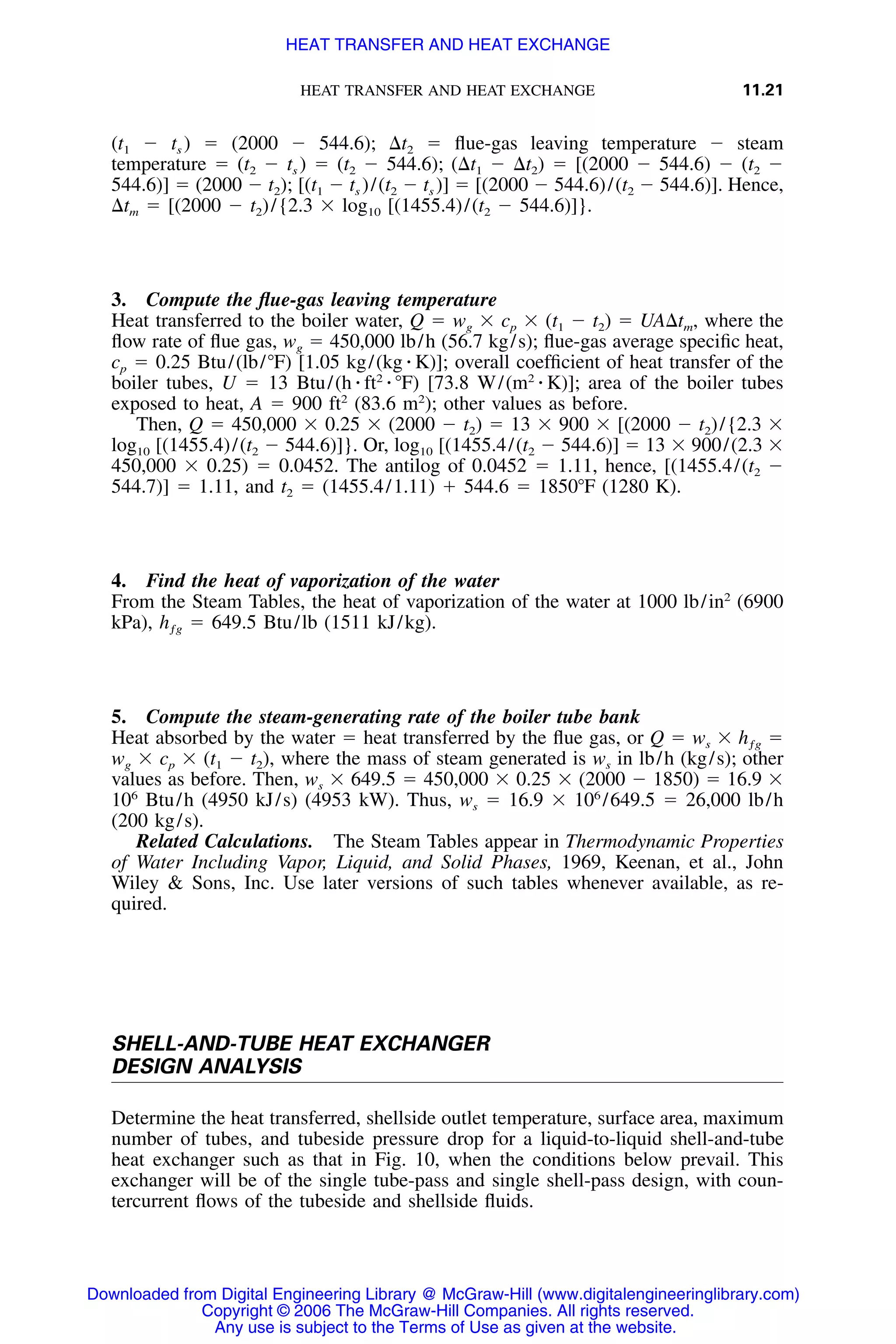 Handbook of mechanical engineering calculations
