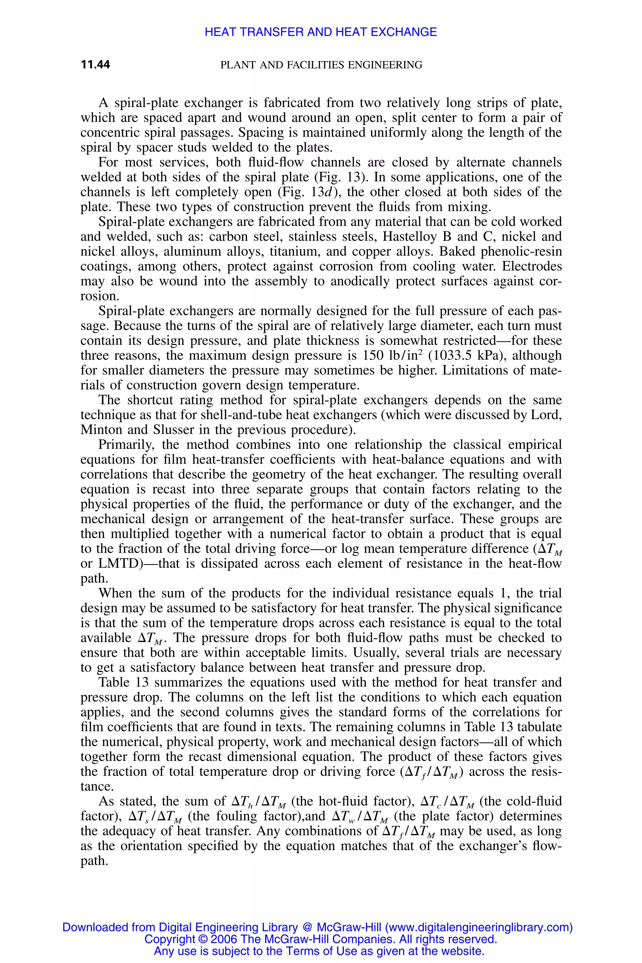 Handbook of mechanical engineering calculations