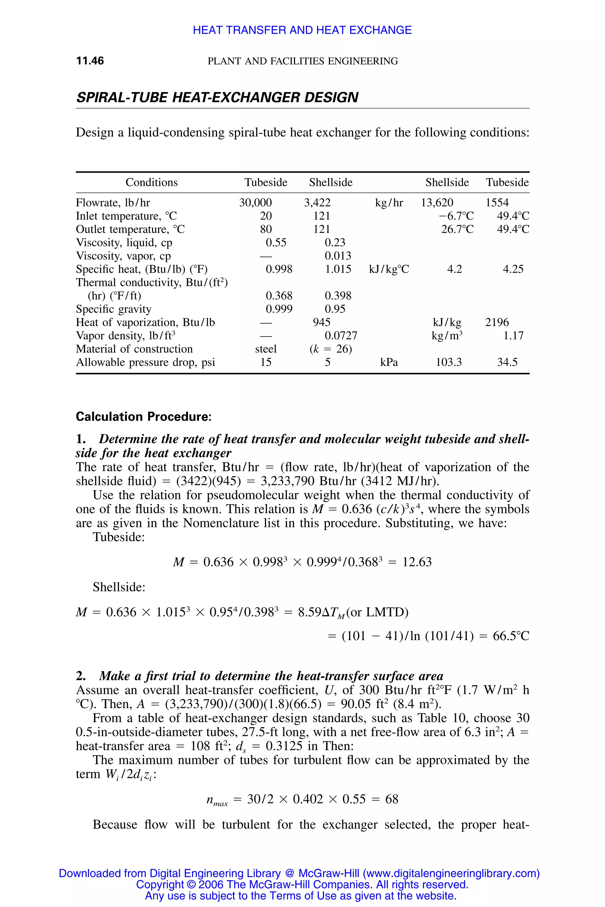 Handbook of mechanical engineering calculations