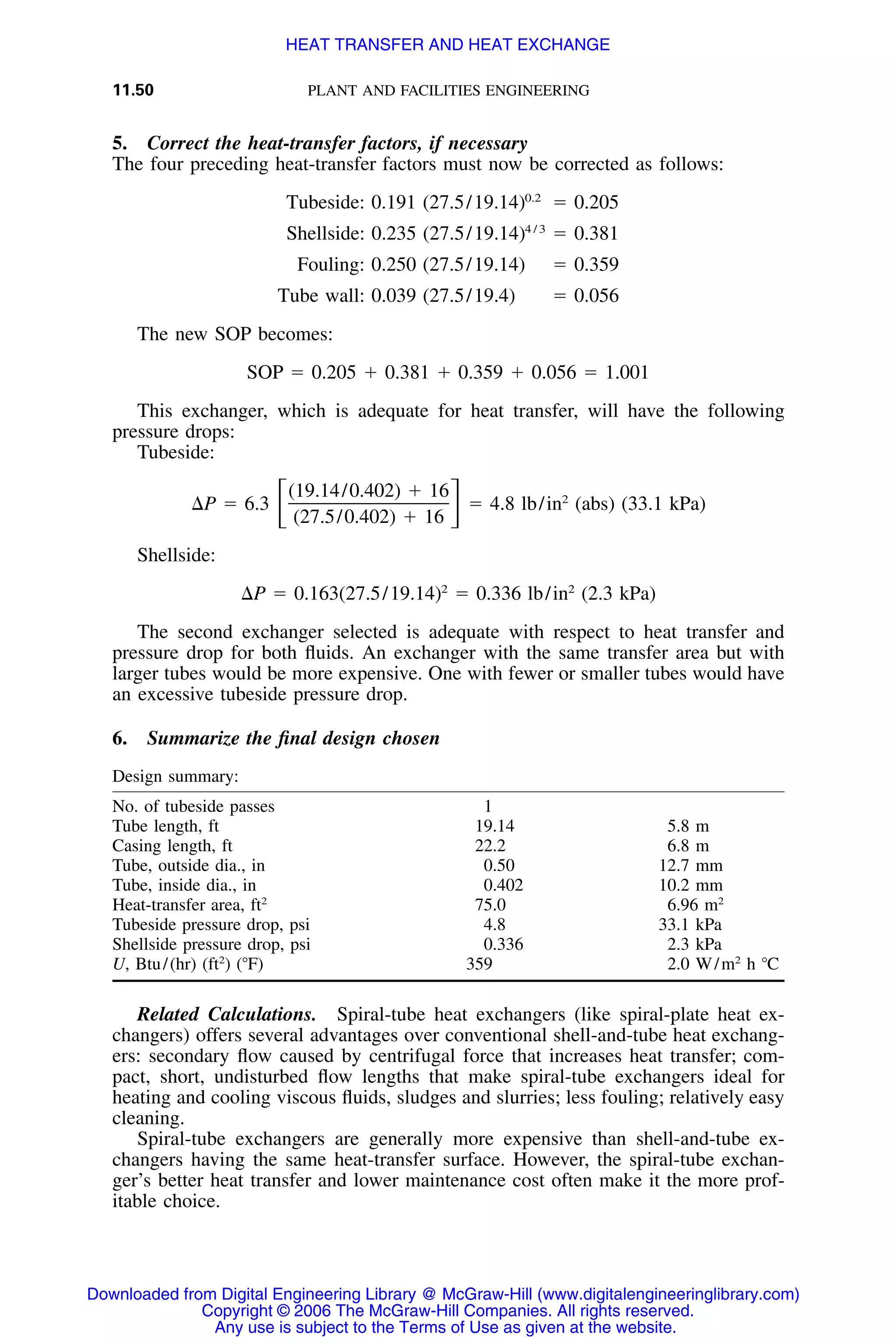 Handbook of mechanical engineering calculations