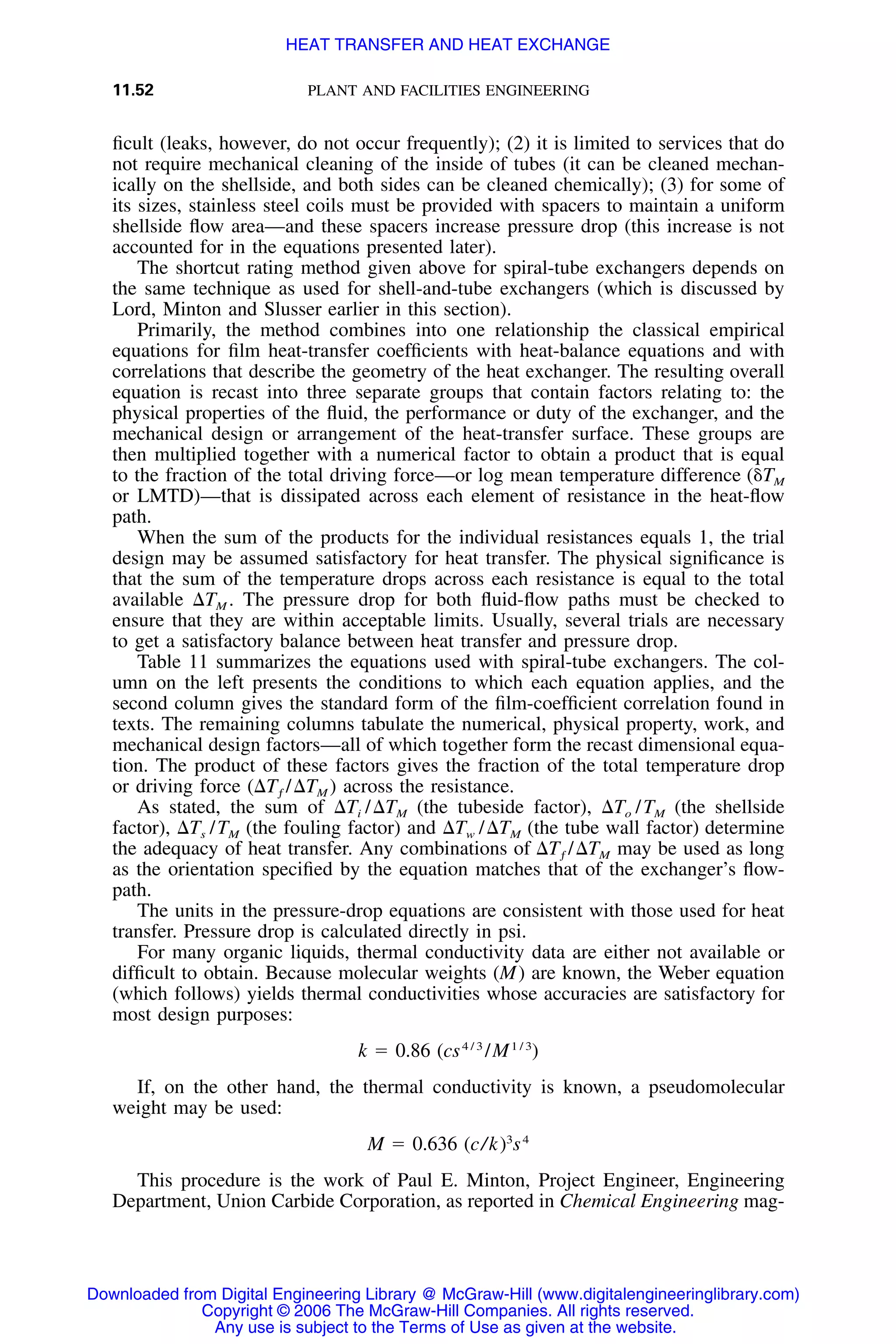 Handbook of mechanical engineering calculations