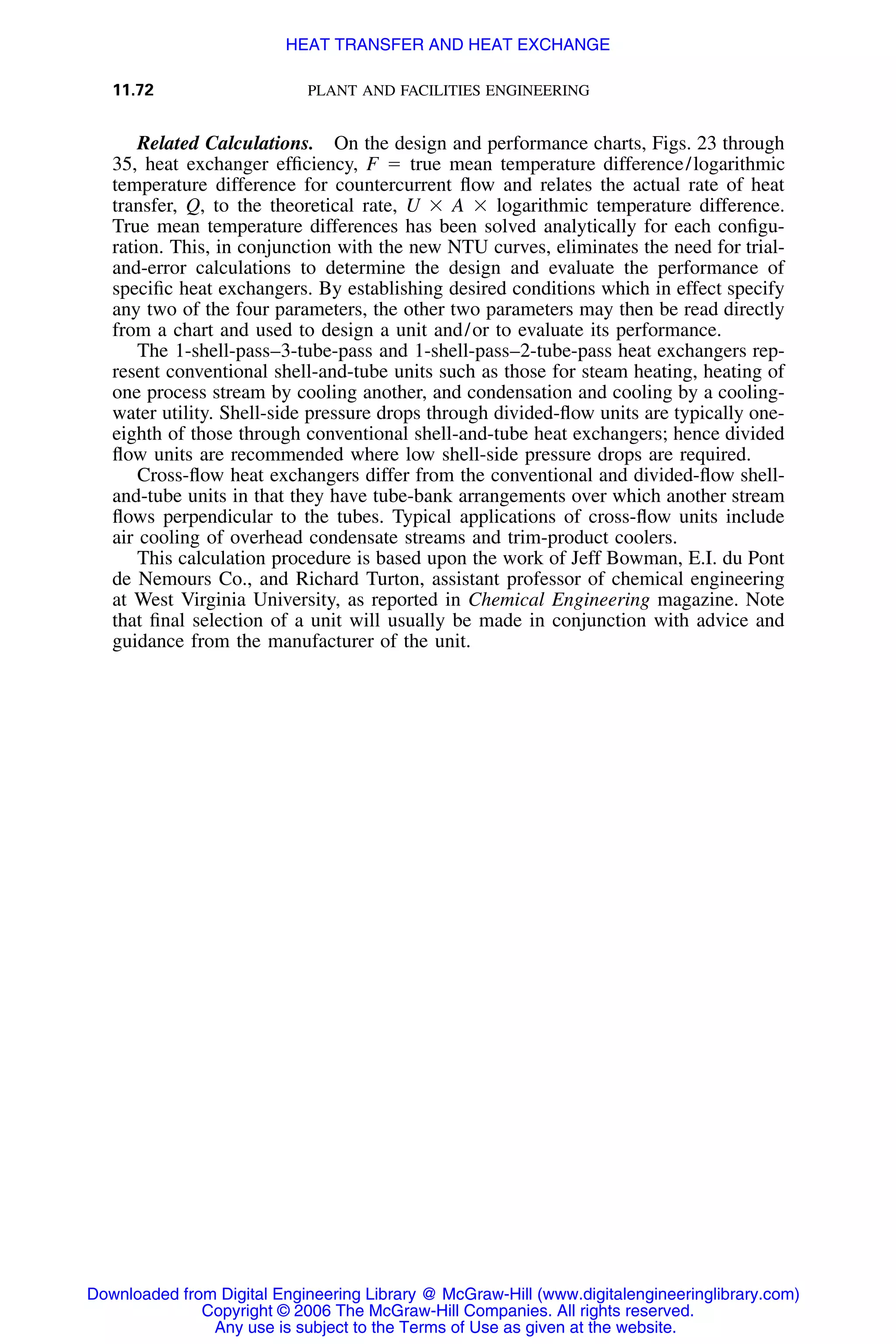 Handbook of mechanical engineering calculations