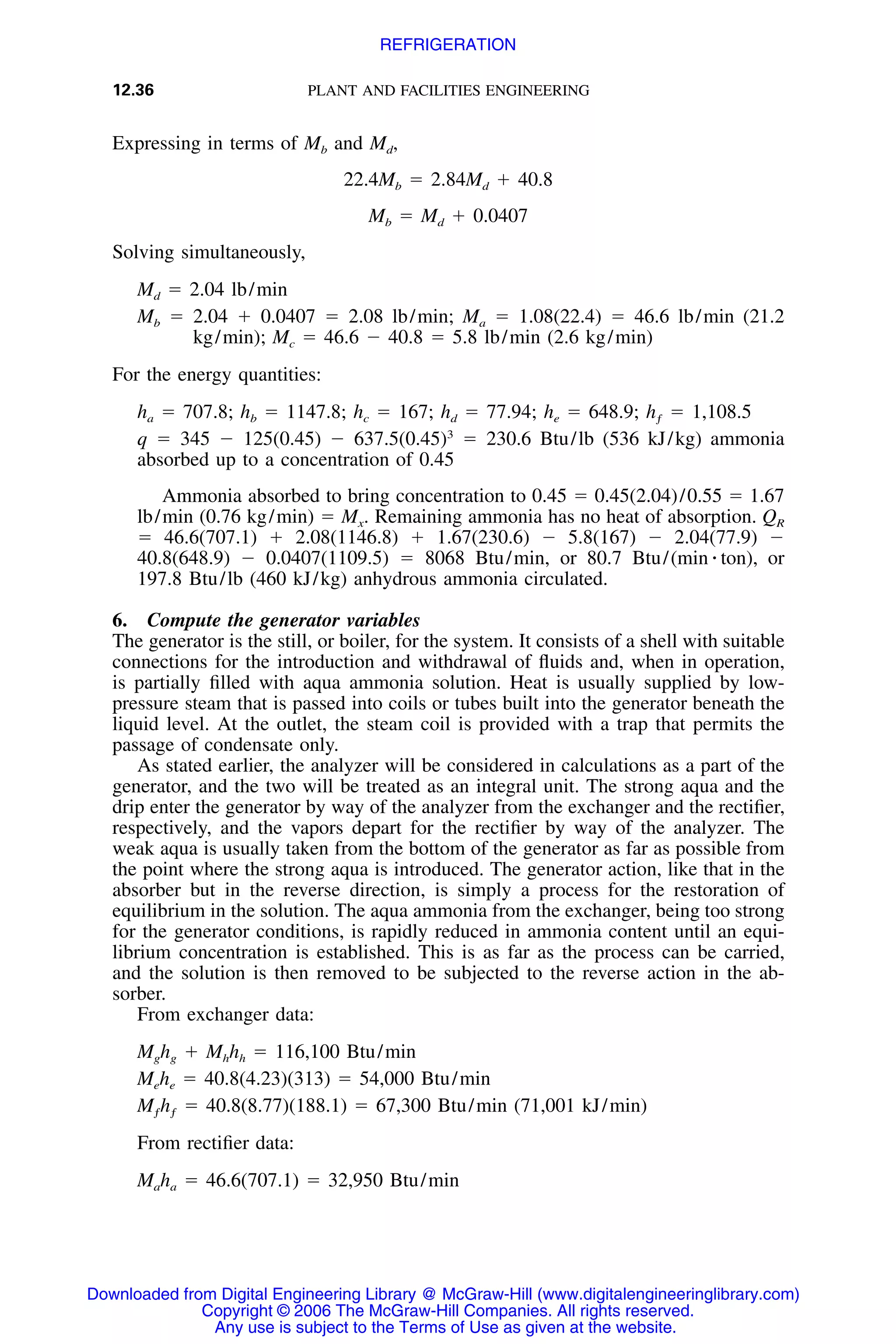 Handbook of mechanical engineering calculations