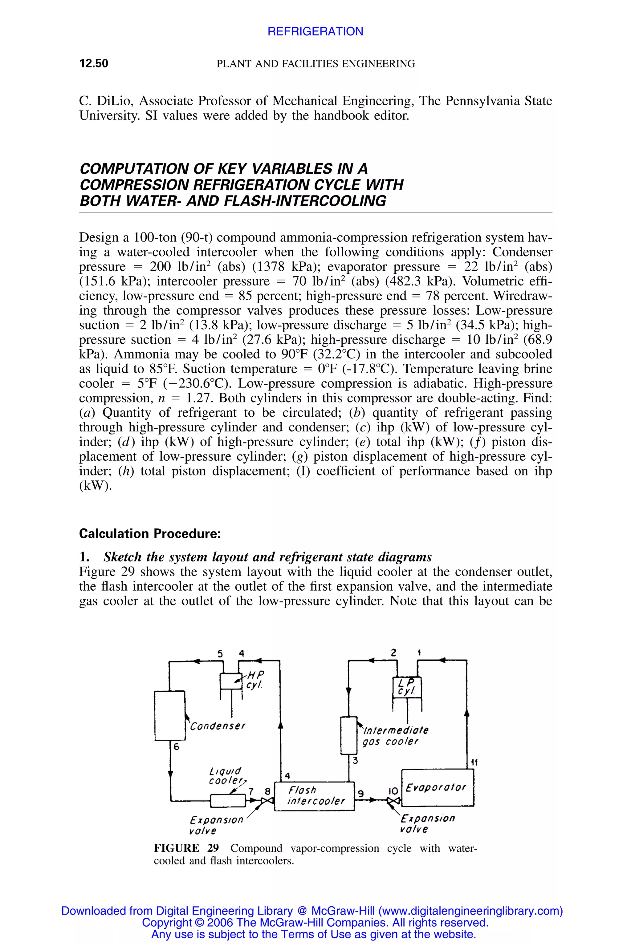 Handbook of mechanical engineering calculations