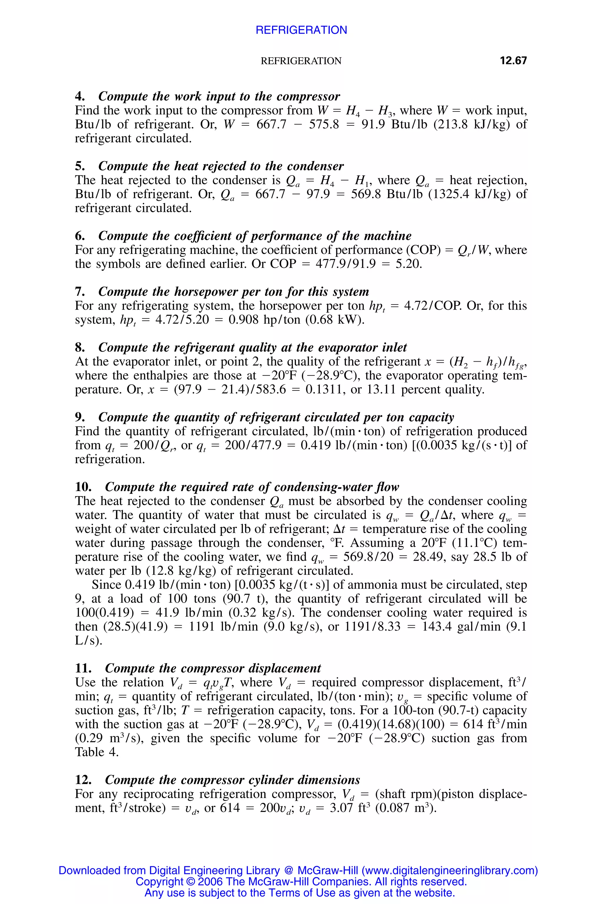 Handbook of mechanical engineering calculations