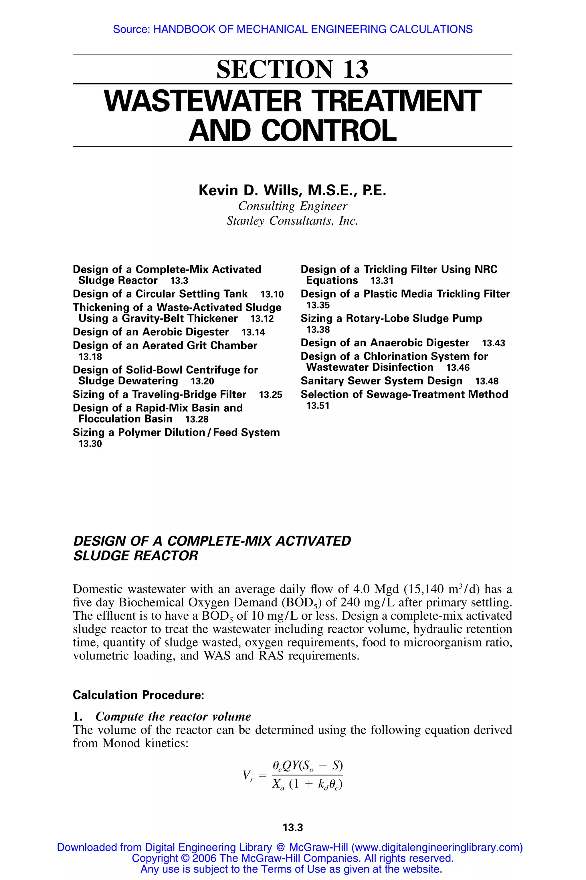 Handbook of mechanical engineering calculations
