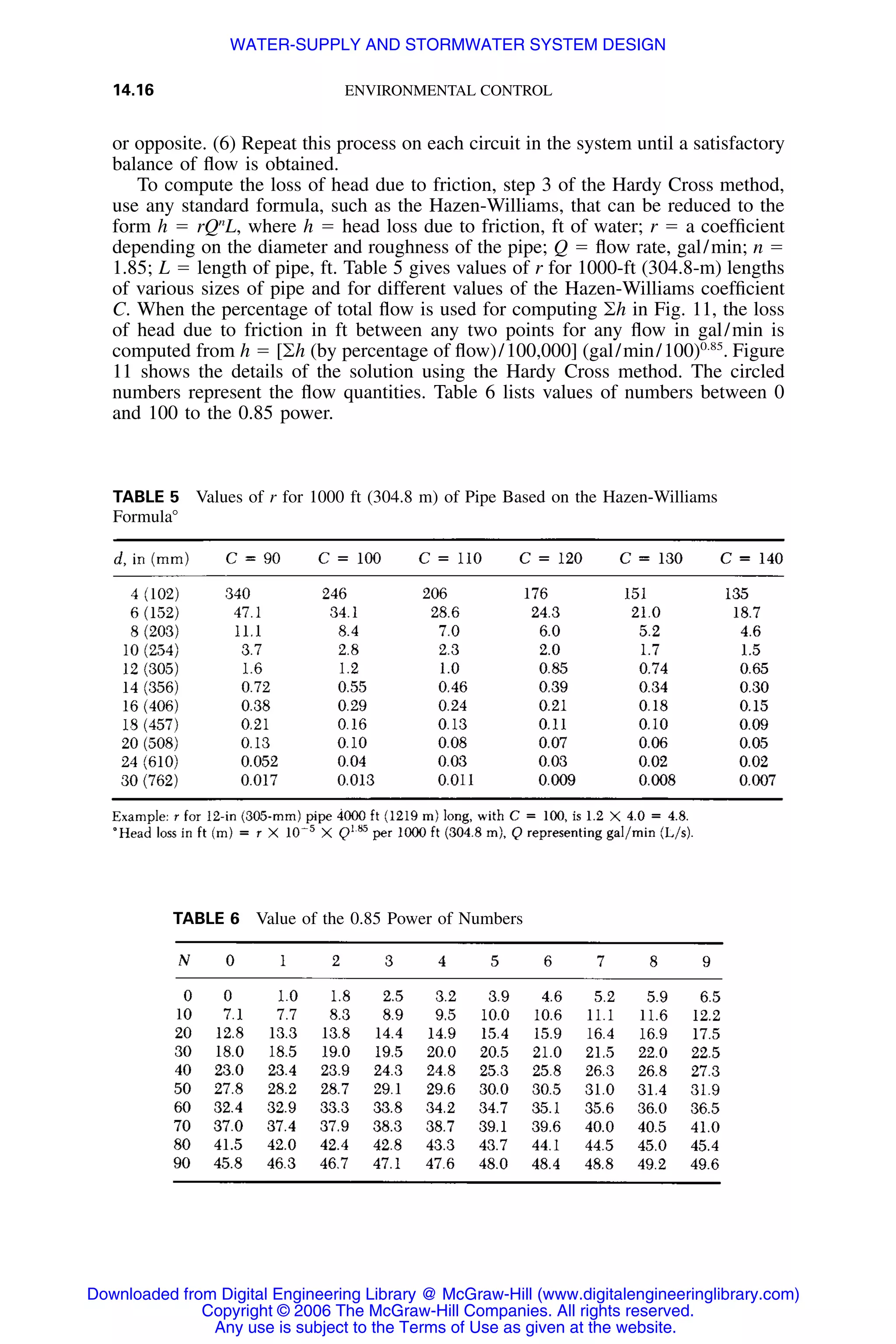 Handbook of mechanical engineering calculations