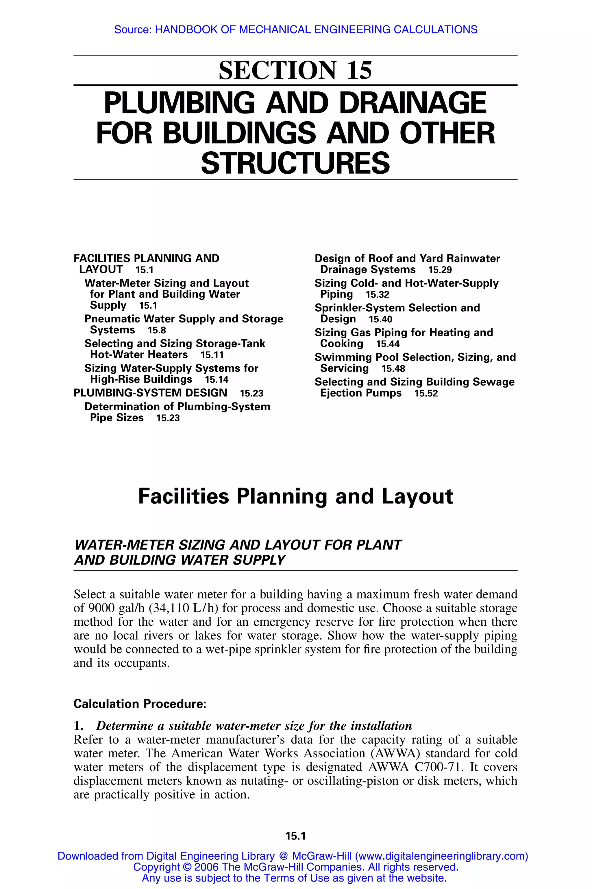 Handbook of mechanical engineering calculations