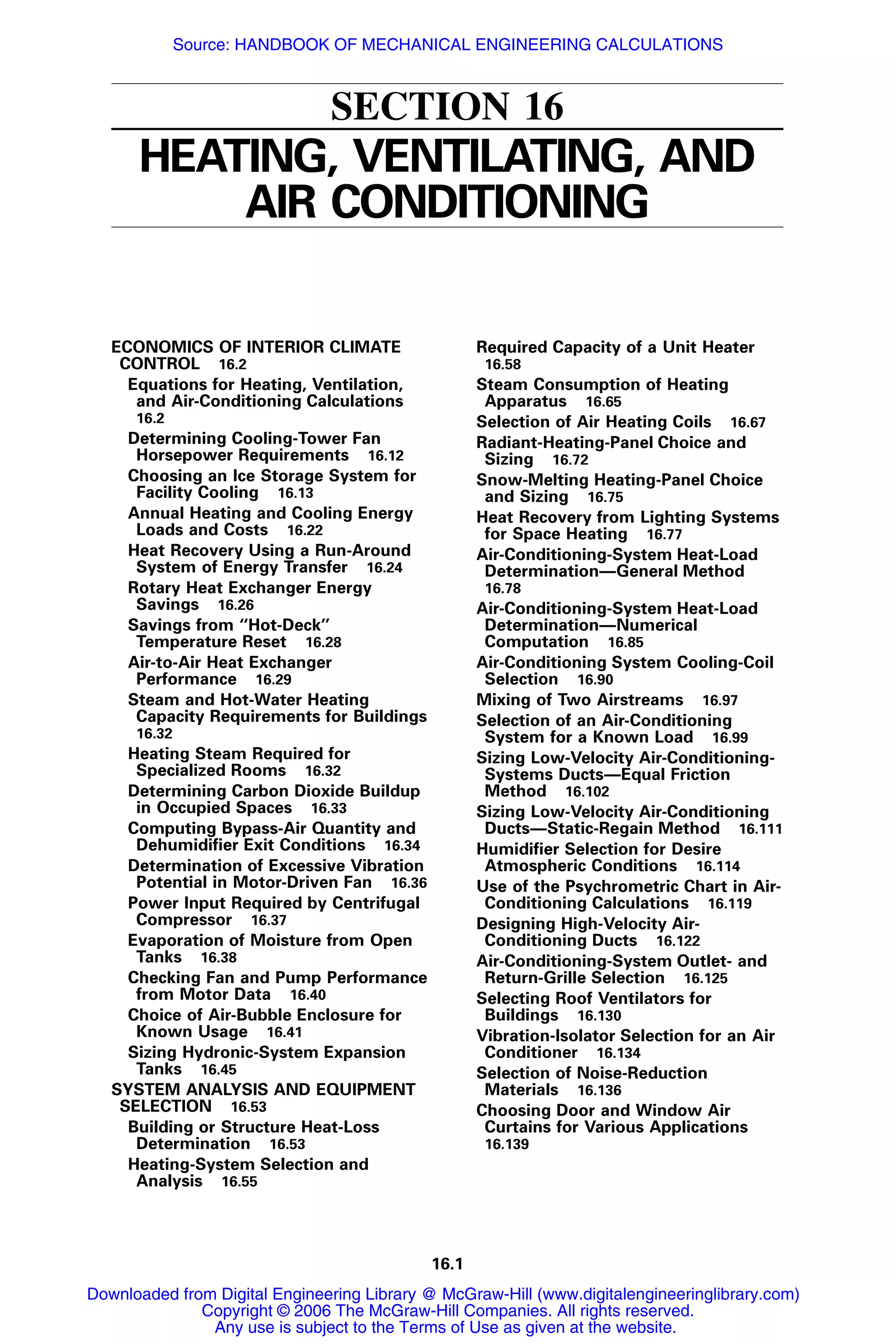 Handbook of mechanical engineering calculations